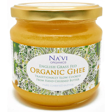 Organic English Ghee (Pasture Fed) 350ml - Na'vi Organics