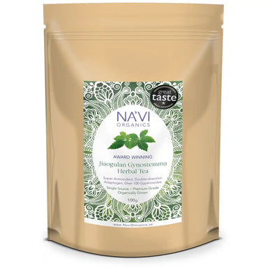 Premium Jiaogulan Gynostemma Loose Leaf Tea - Na'vi Organics