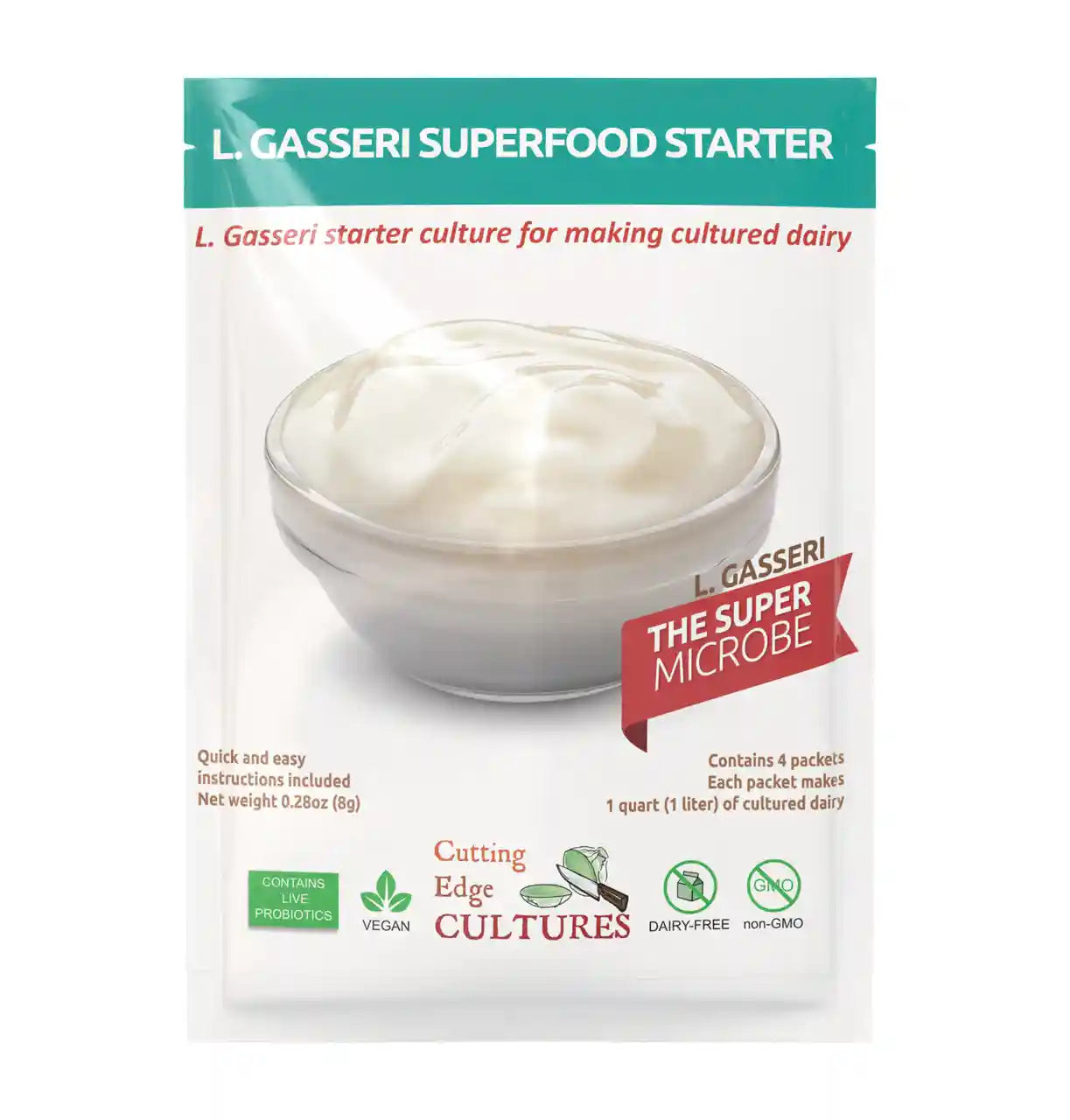 L Gasseri Superfood Starter - Cutting Edge Cultures - Na'vi Organics