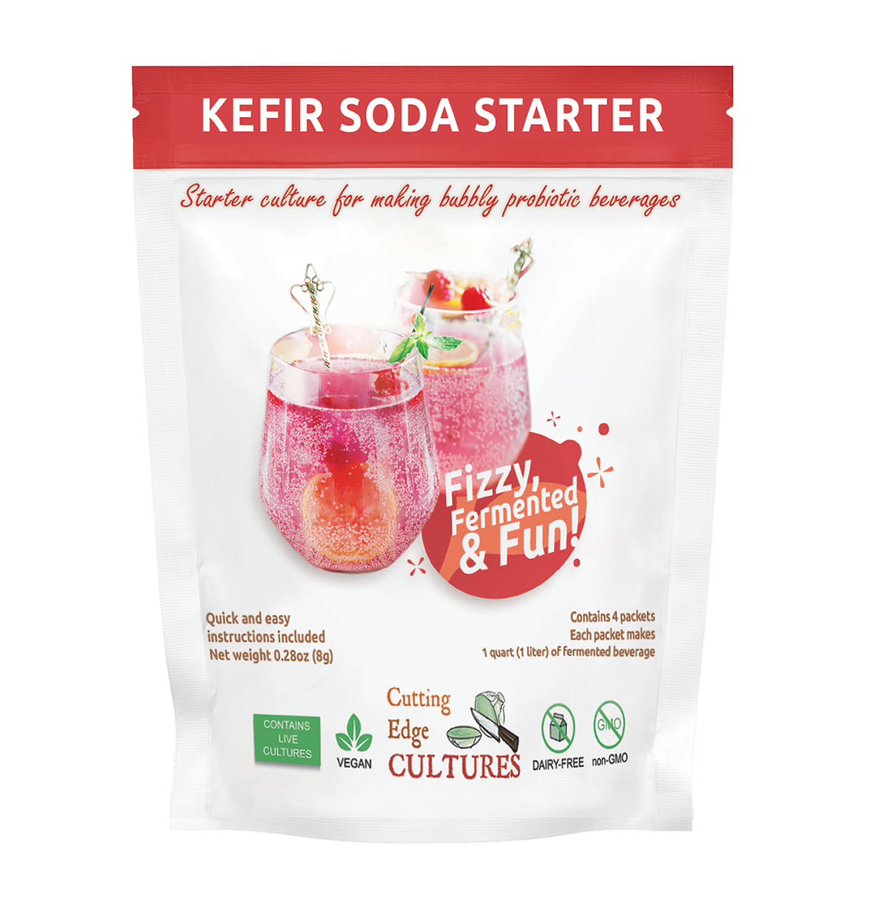 Kefir Soda Starter - Cutting Edge Cultures