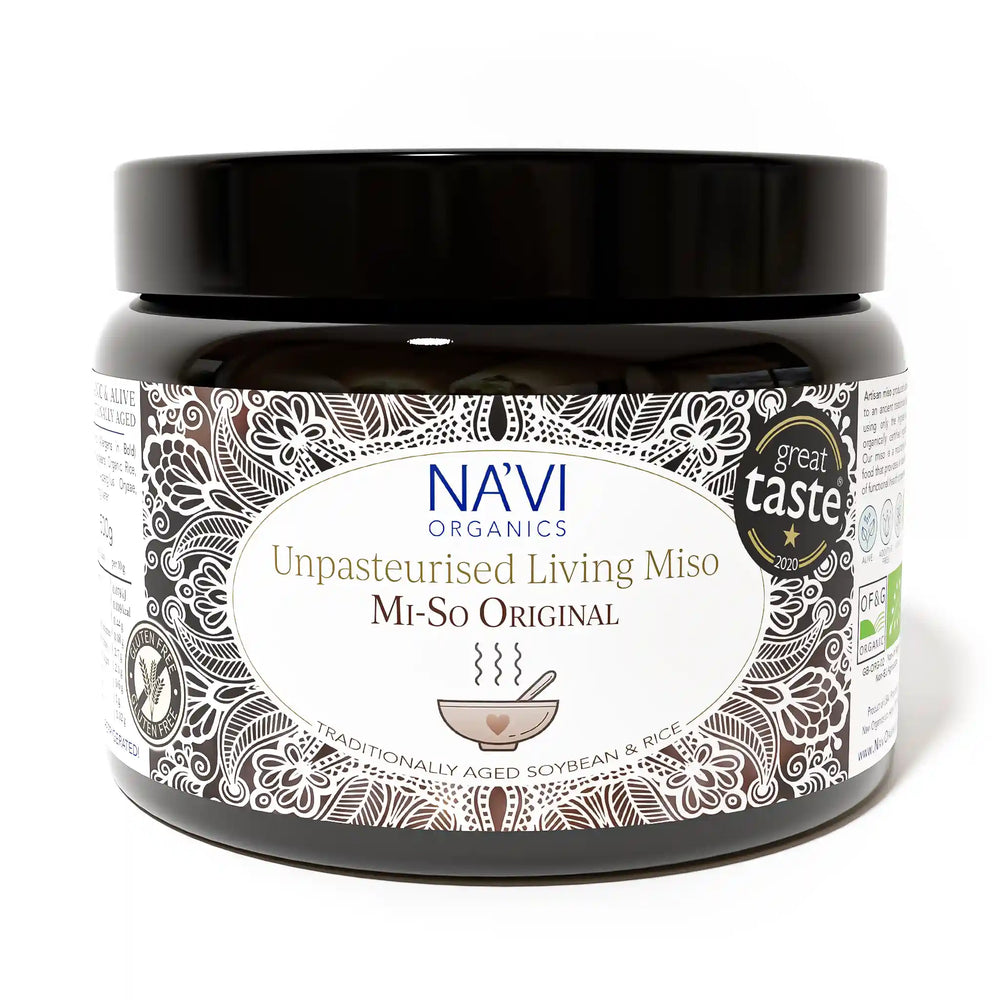 Organic Rice & Soy - Unpasteurised Living Miso (500g)