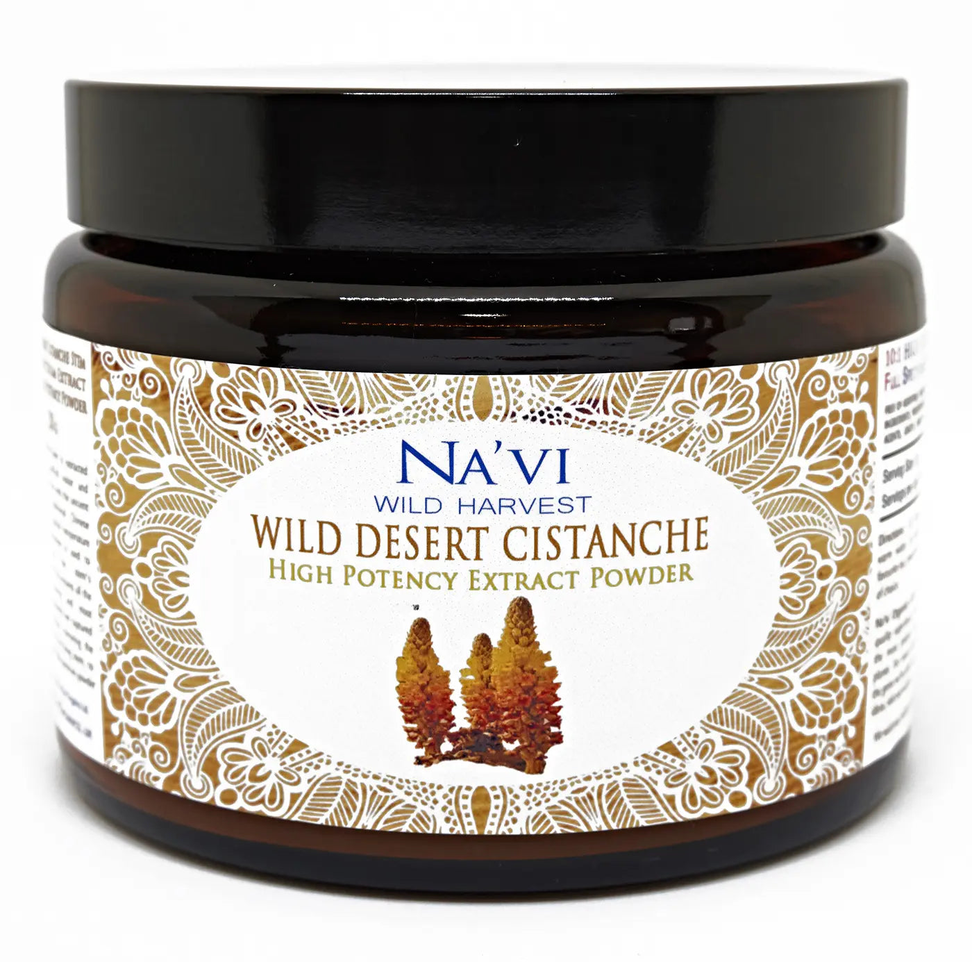 Full Spectrum Desert Cistanche Extract Powder - Wild Harvested - Na'vi Organics