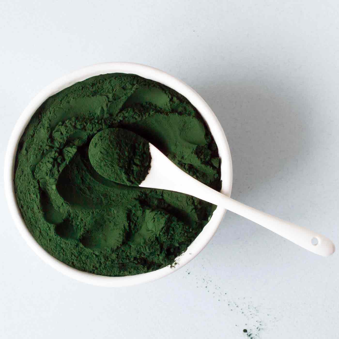 green powder