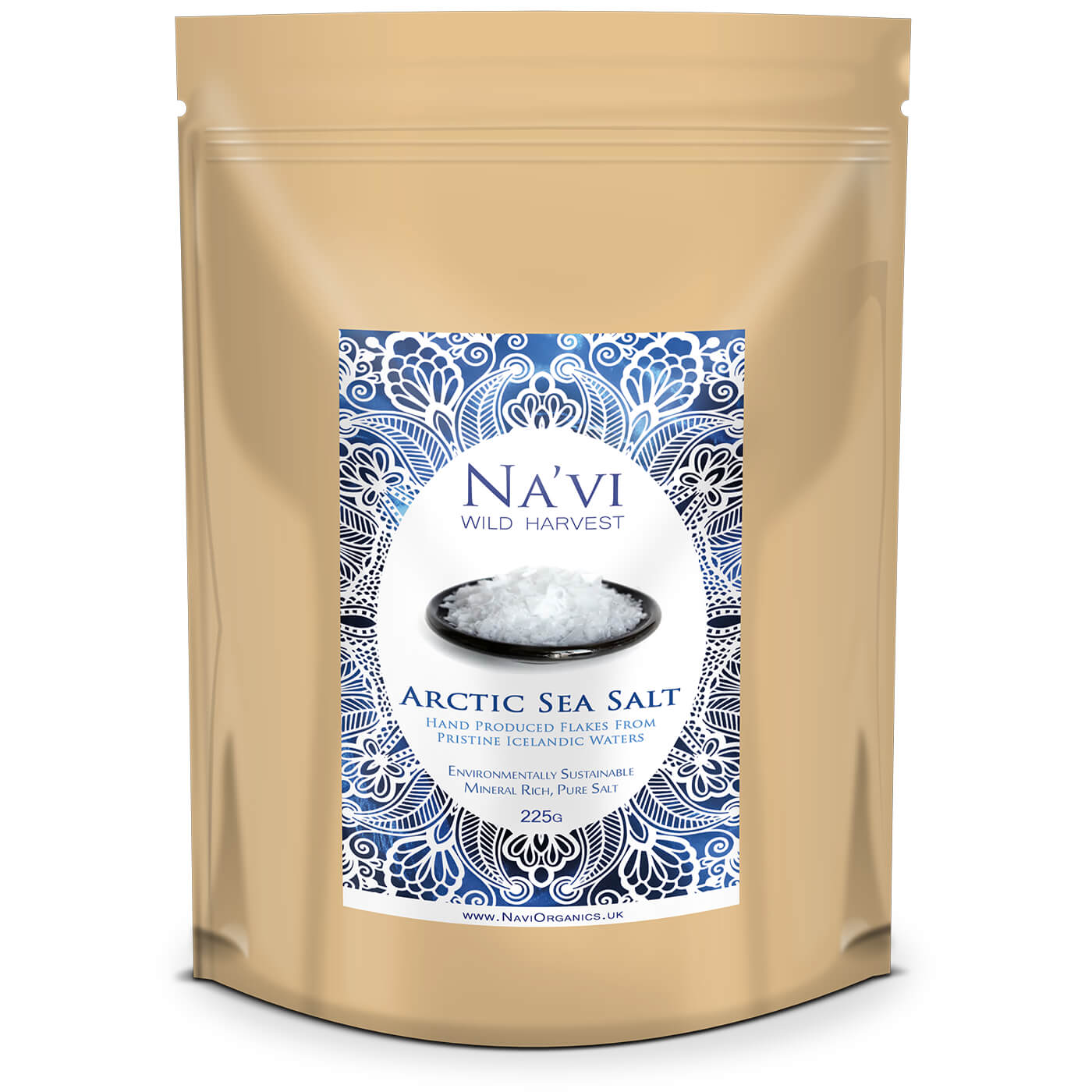 Pure Arctic Sea Salt Flakes - From Pristine Ocean Waters