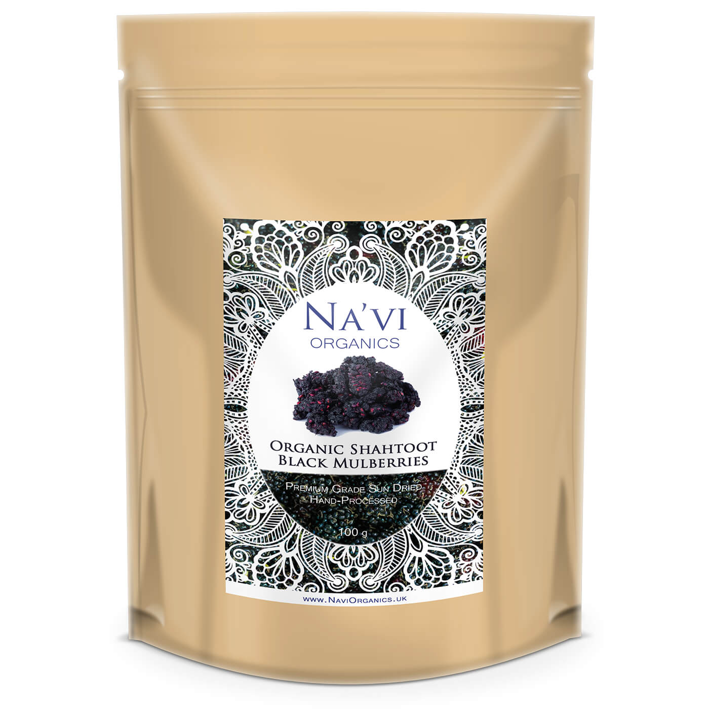 Organic 'Shahtoot' Black Mulberries - Na'vi Organics Ltd