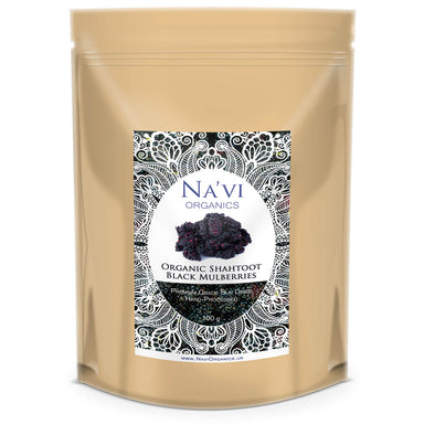 Organic 'Shahtoot' Black Mulberries - Na'vi Organics Ltd