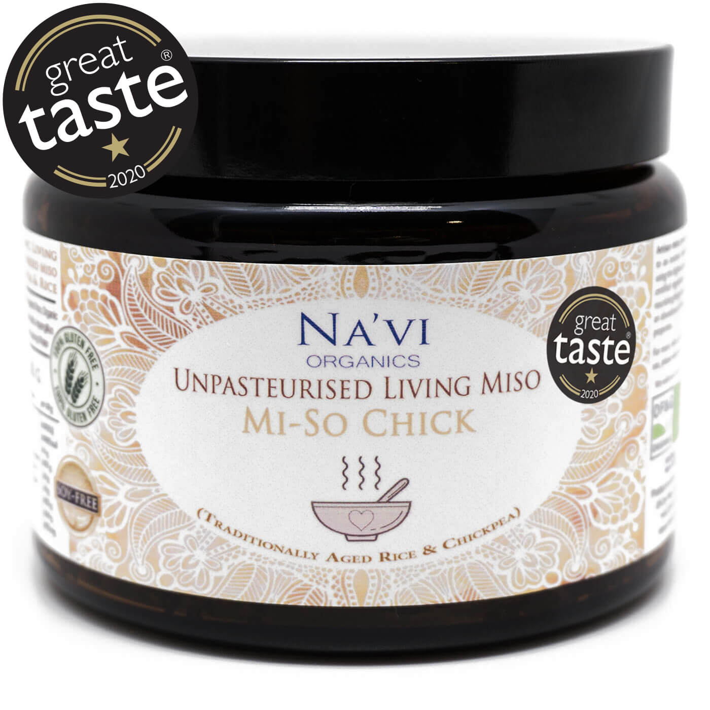 Organic Chickpea (Soy free) - Unpasteurised Living Miso (500g)