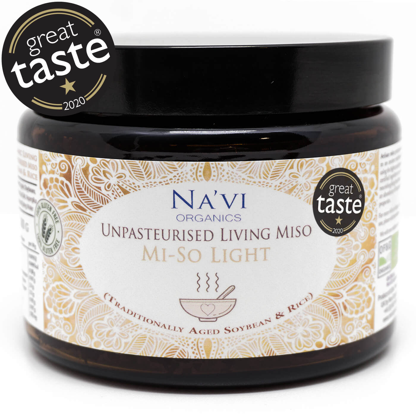 Organic White Miso - Unpasteurised Living Miso (500g)