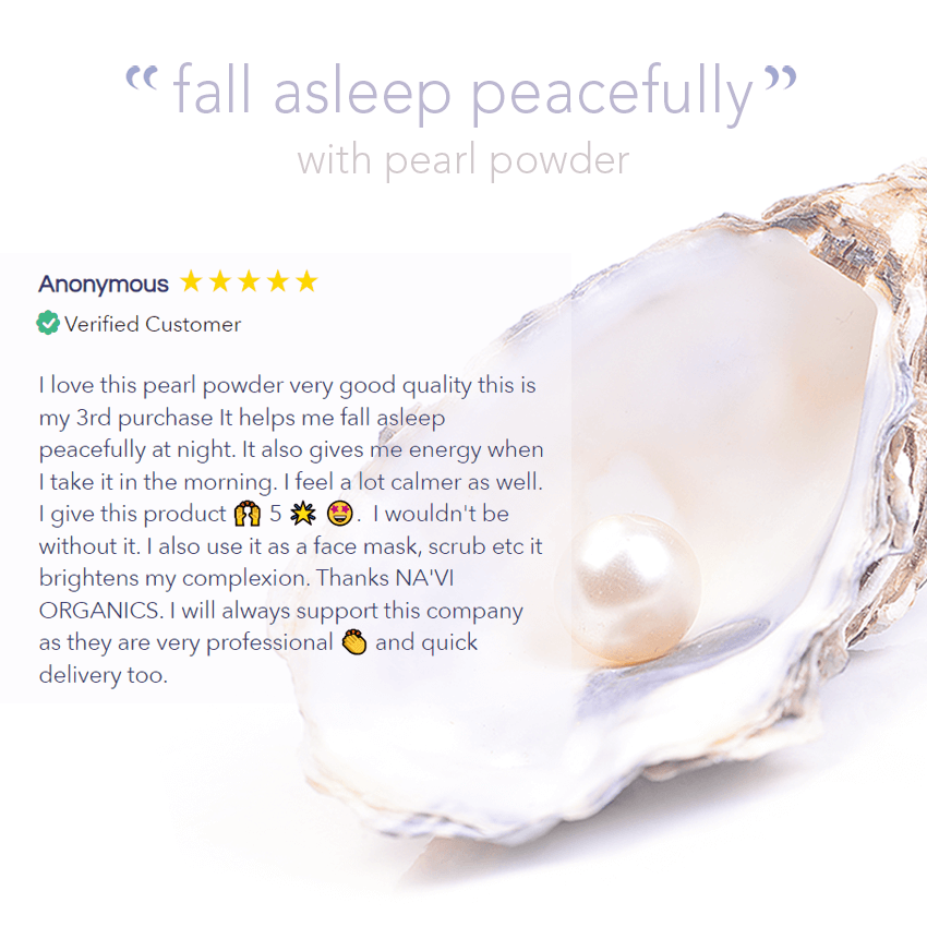 Pearl Powder for Peaceful Sleep