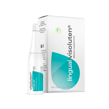 Visoluten Lingual dietary supplement, 10ml pack and dropper