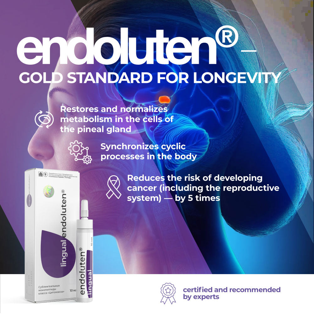 Endoluten Lingual Natural Food Supplement