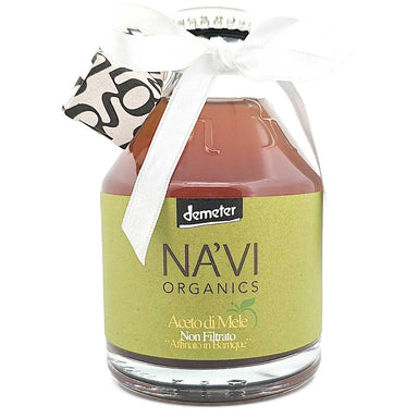 Unfiltered Apple Vinegar - Organic and Biodynamic Certified - 250ml - Na'vi Organics