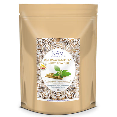 Ashwagandha Root Powder - HOMA Organic Grown - Na'vi Organics