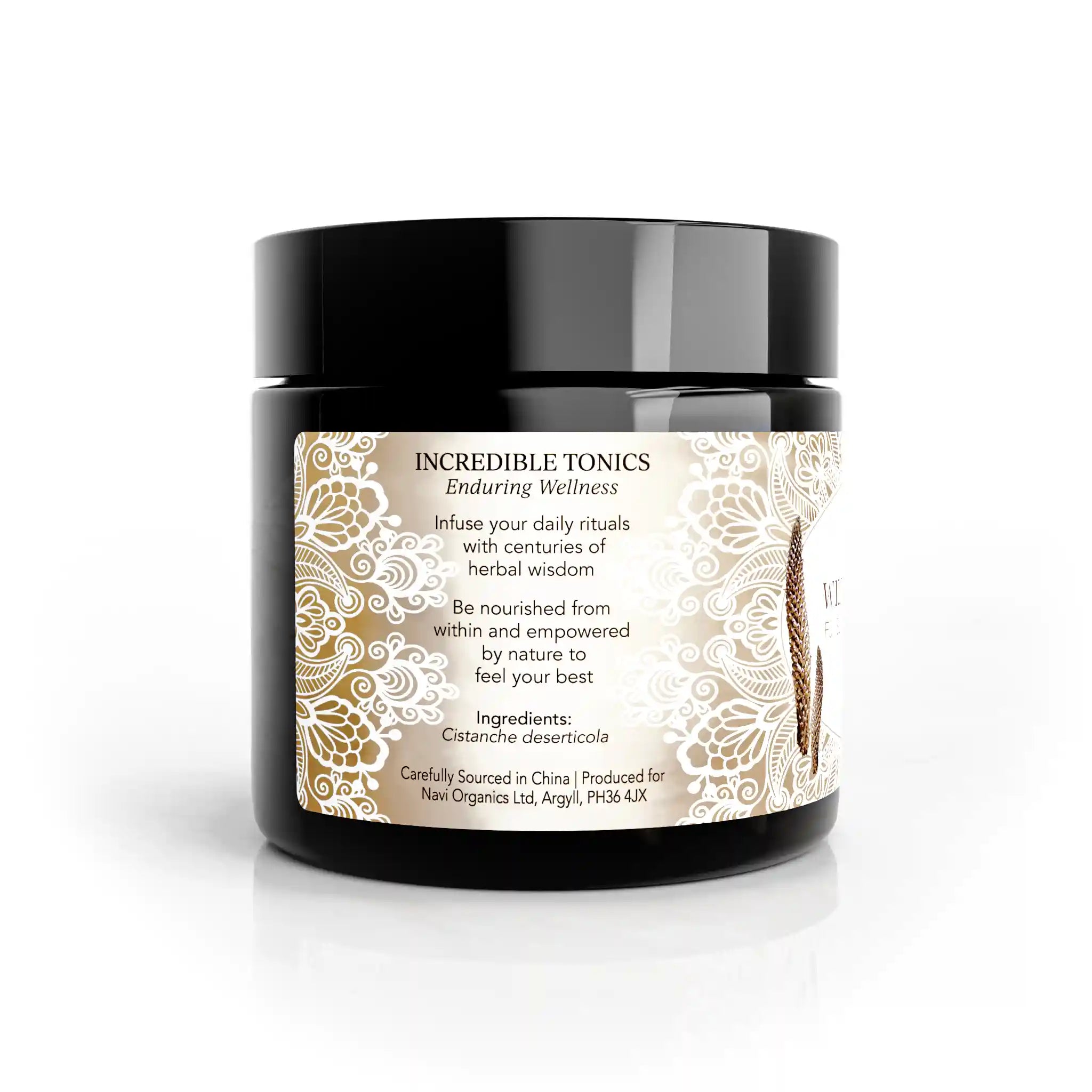 Desert Cistanche | Dual Extract | Full Spectrum | Wild Harvested