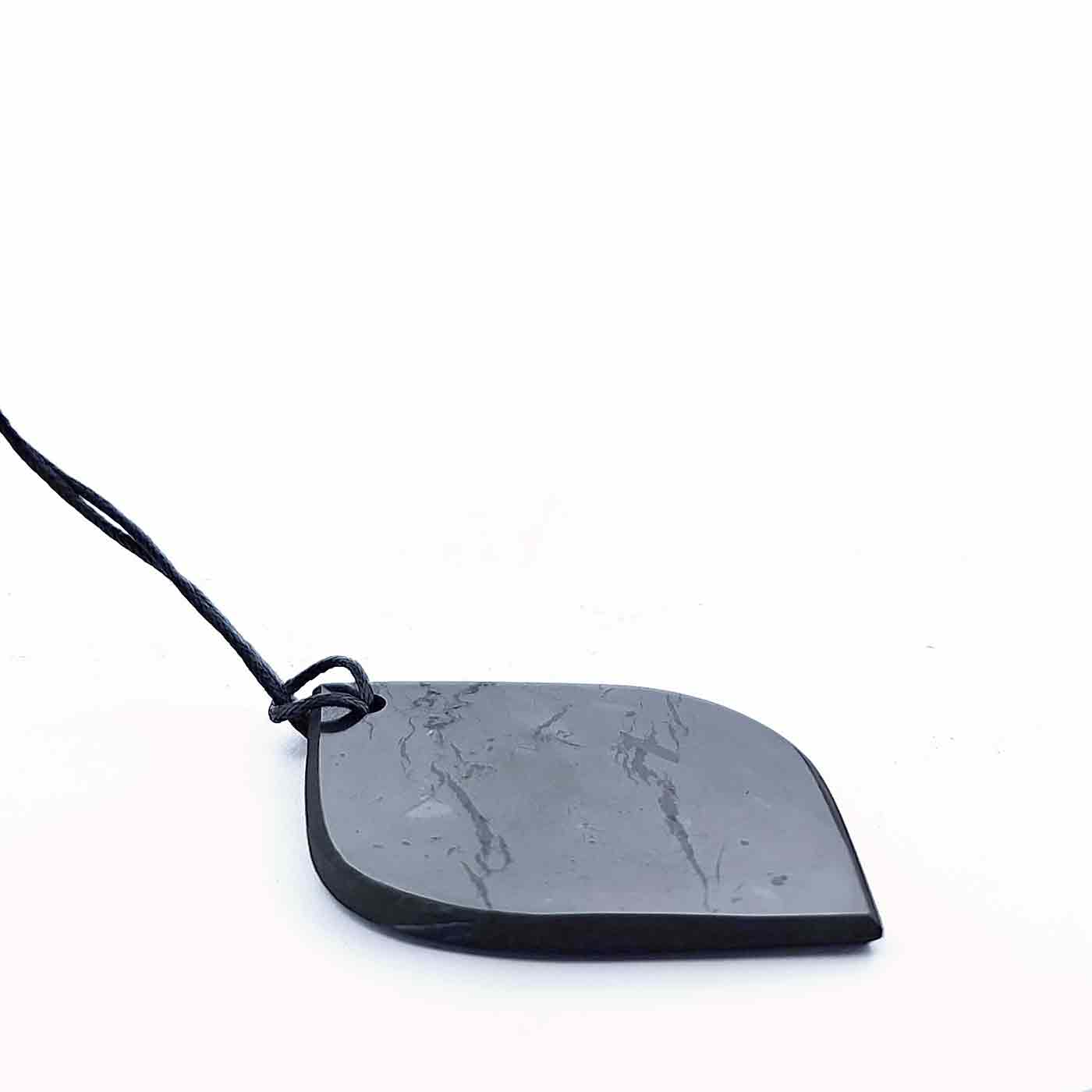 Shungite EMF Protection Petal Pendant - Na'vi Organics