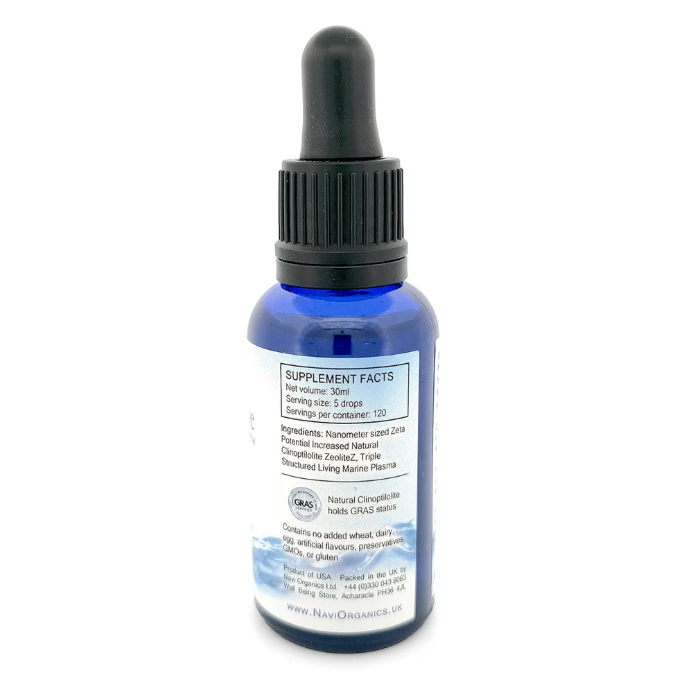 MasterPeace | Clinoptilolite Nano Zeolite & Marine Plasma Formulation - 30 ml - Na'vi Organics