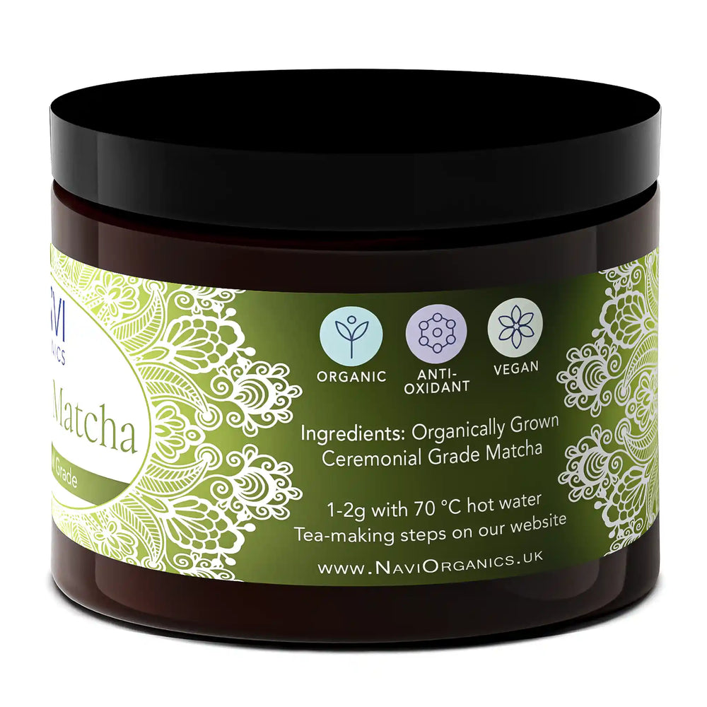 Organic Ceremonial Grade Matcha Tea - 45g - Na'vi Organics