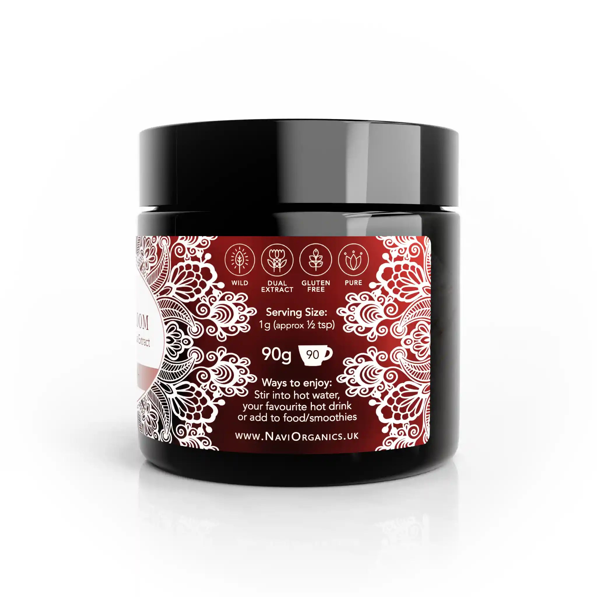 Duanwood Reishi Mushroom | Dual Extract | Full Spectrum | Wild Cultivated