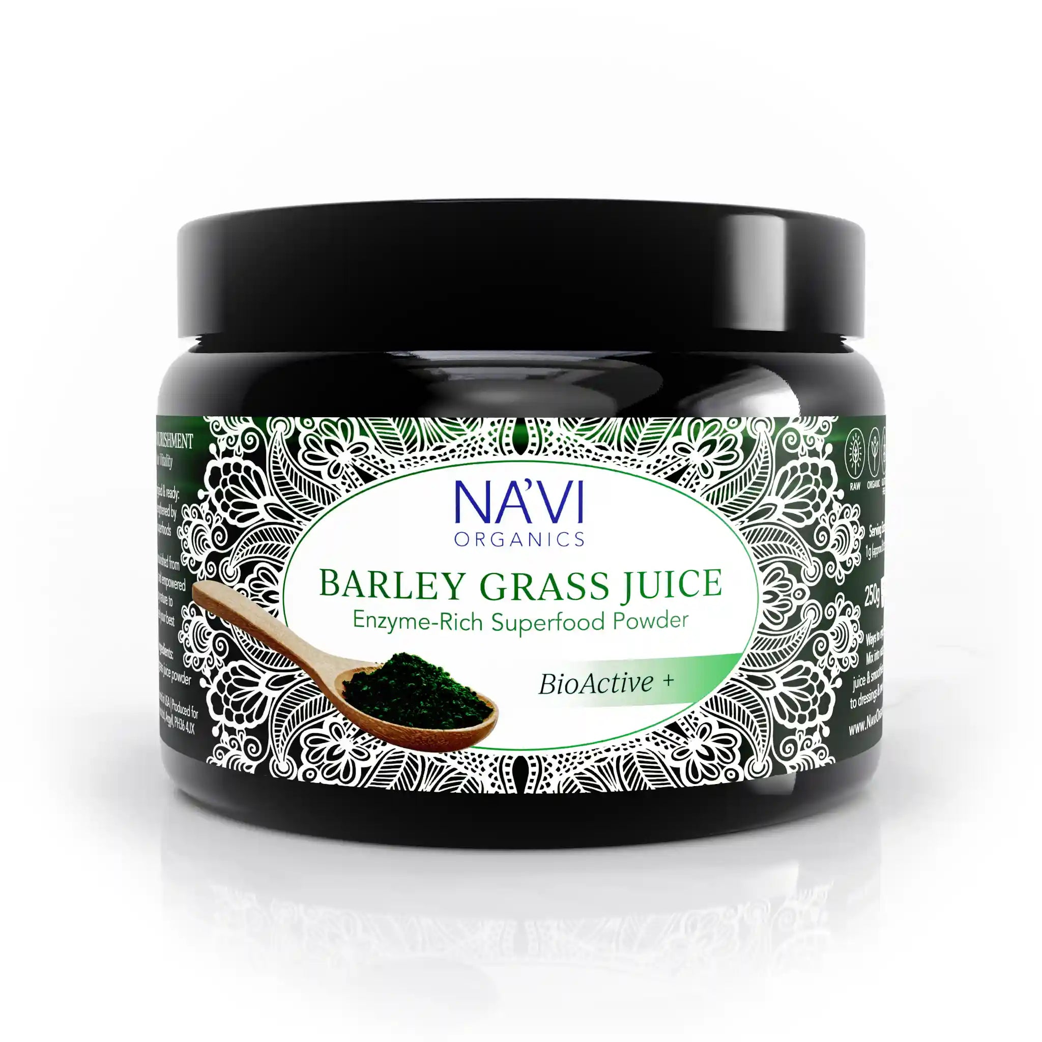 Organic Raw Barley Grass JUICE Powder