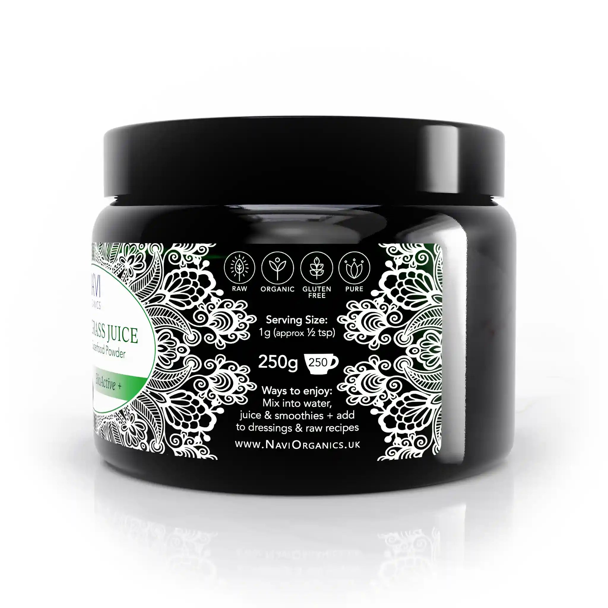 Organic Raw Barley Grass JUICE Powder