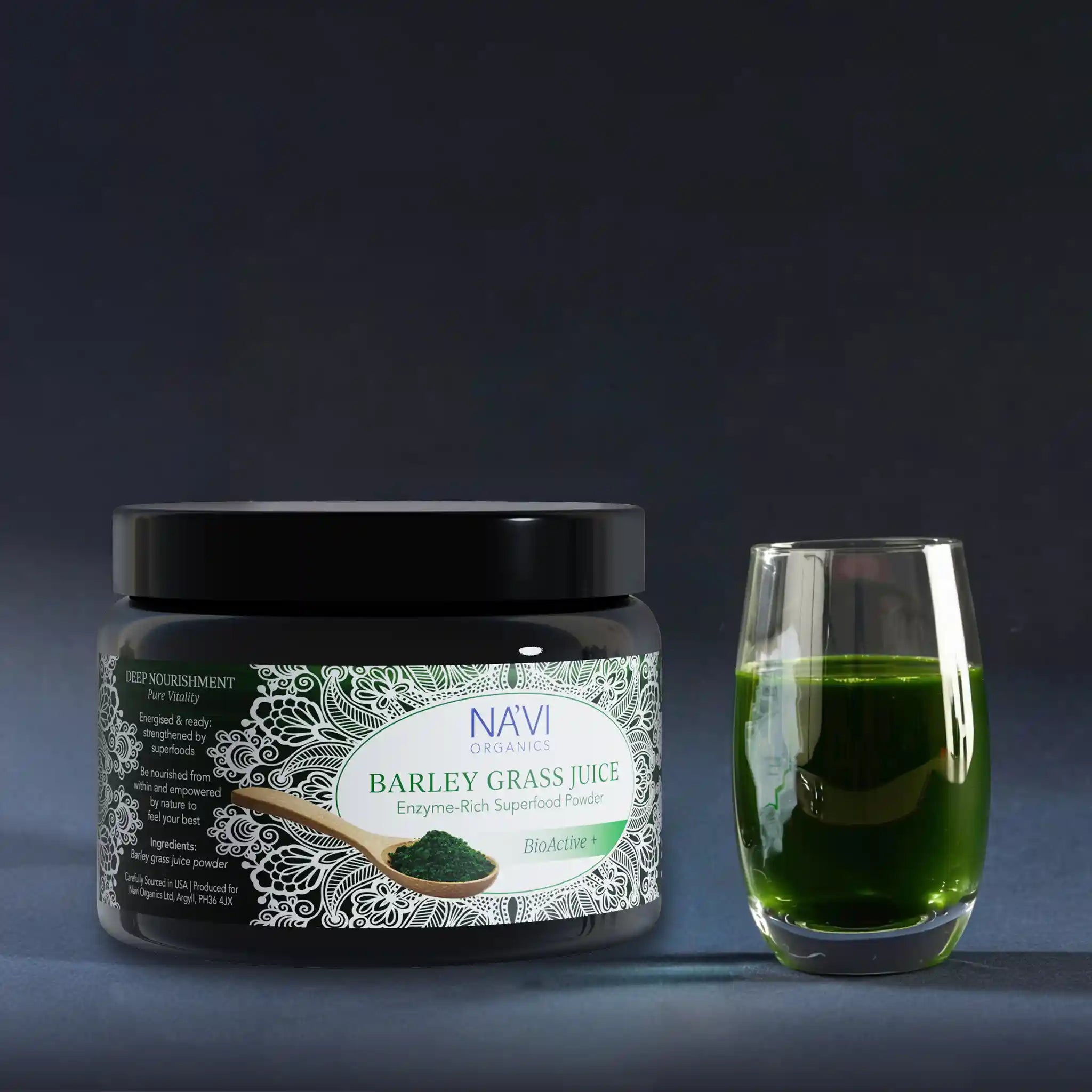 Organic Raw Barley Grass JUICE Powder