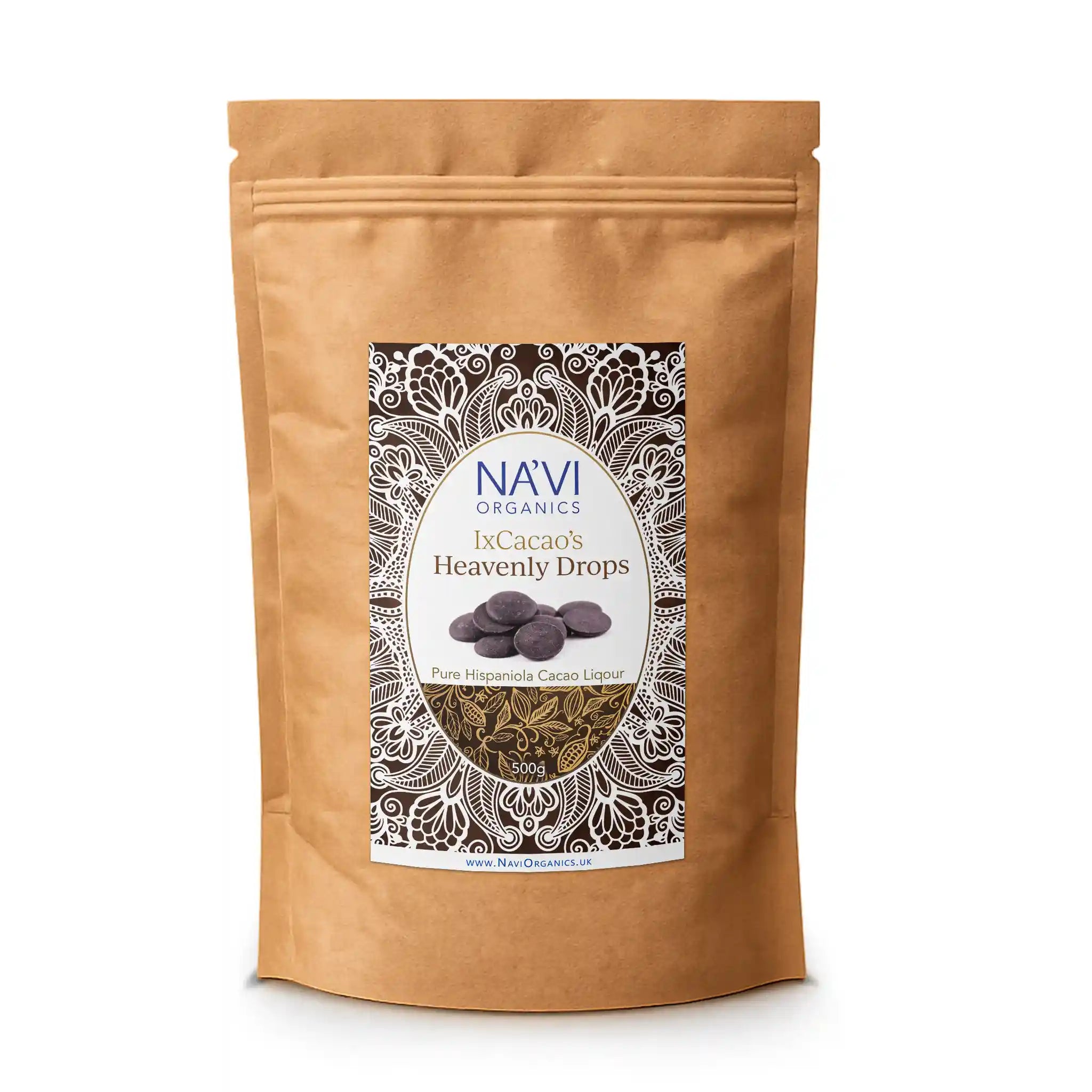 IxCacao Heavenly Cacao Drops - Hispaniola Fermented Beans - Na'vi Organics