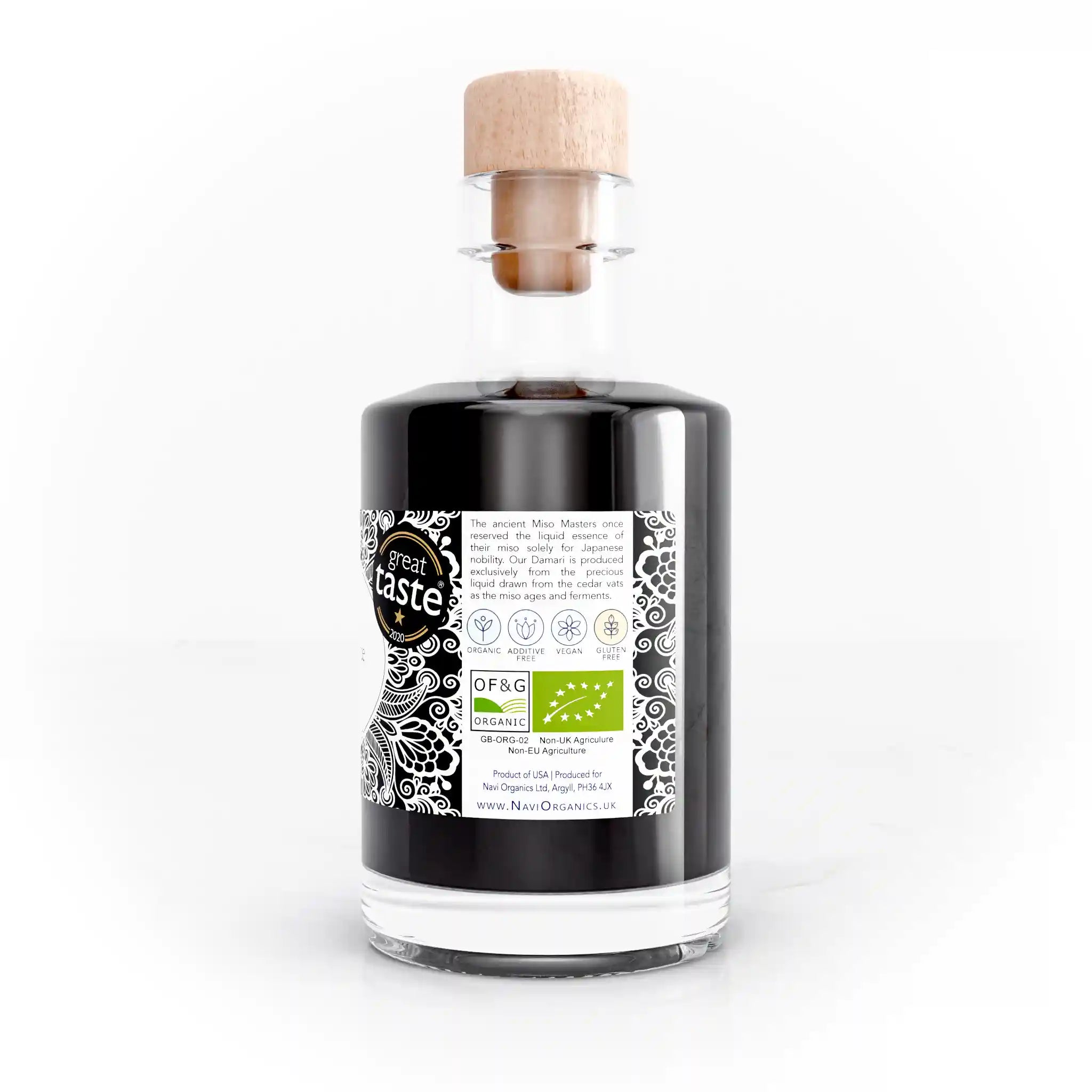 Organic Miso Damari - The Original Tamari - 200ml - Na'vi Organics
