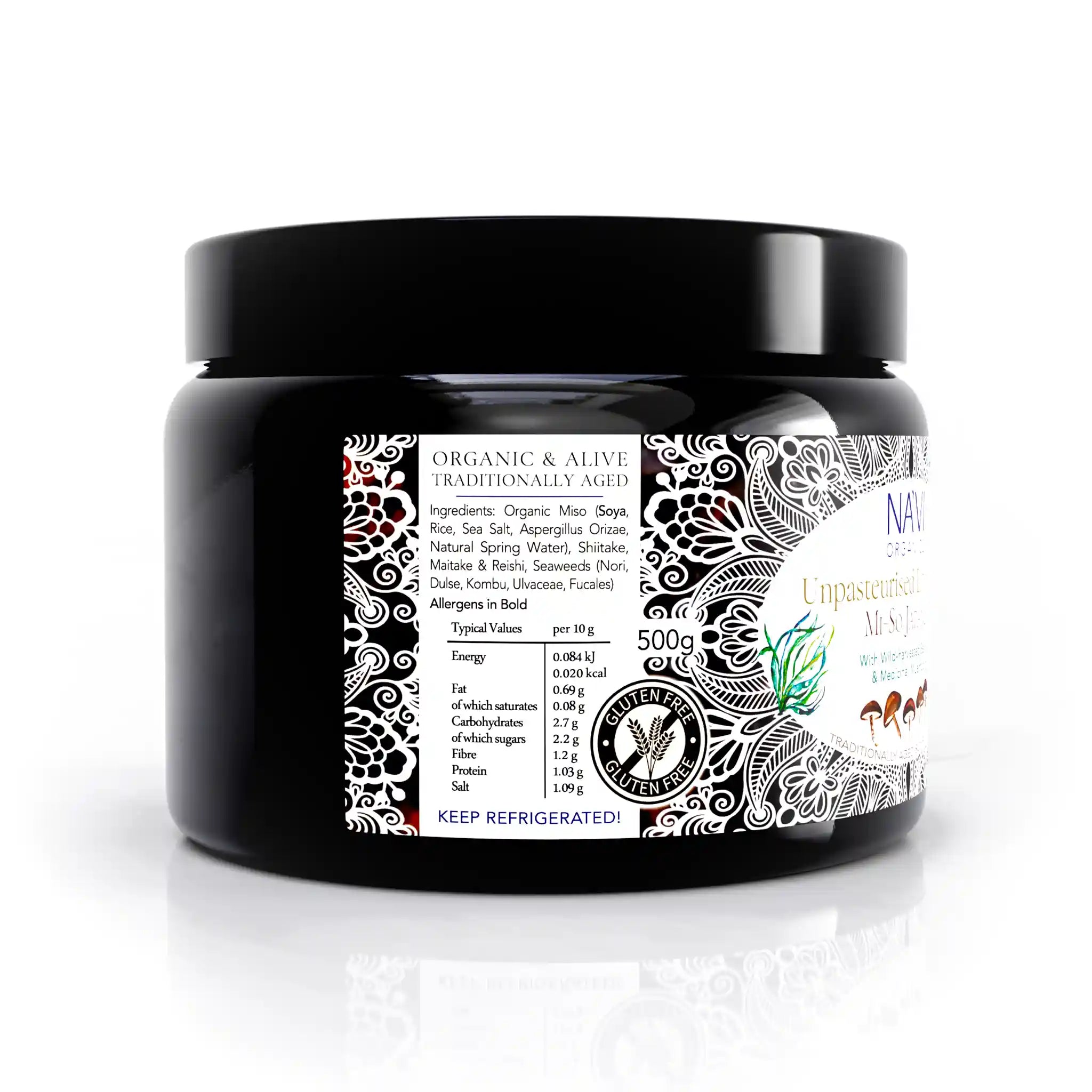 Organic Japanese Style - Unpasteurised Living Miso (500g)