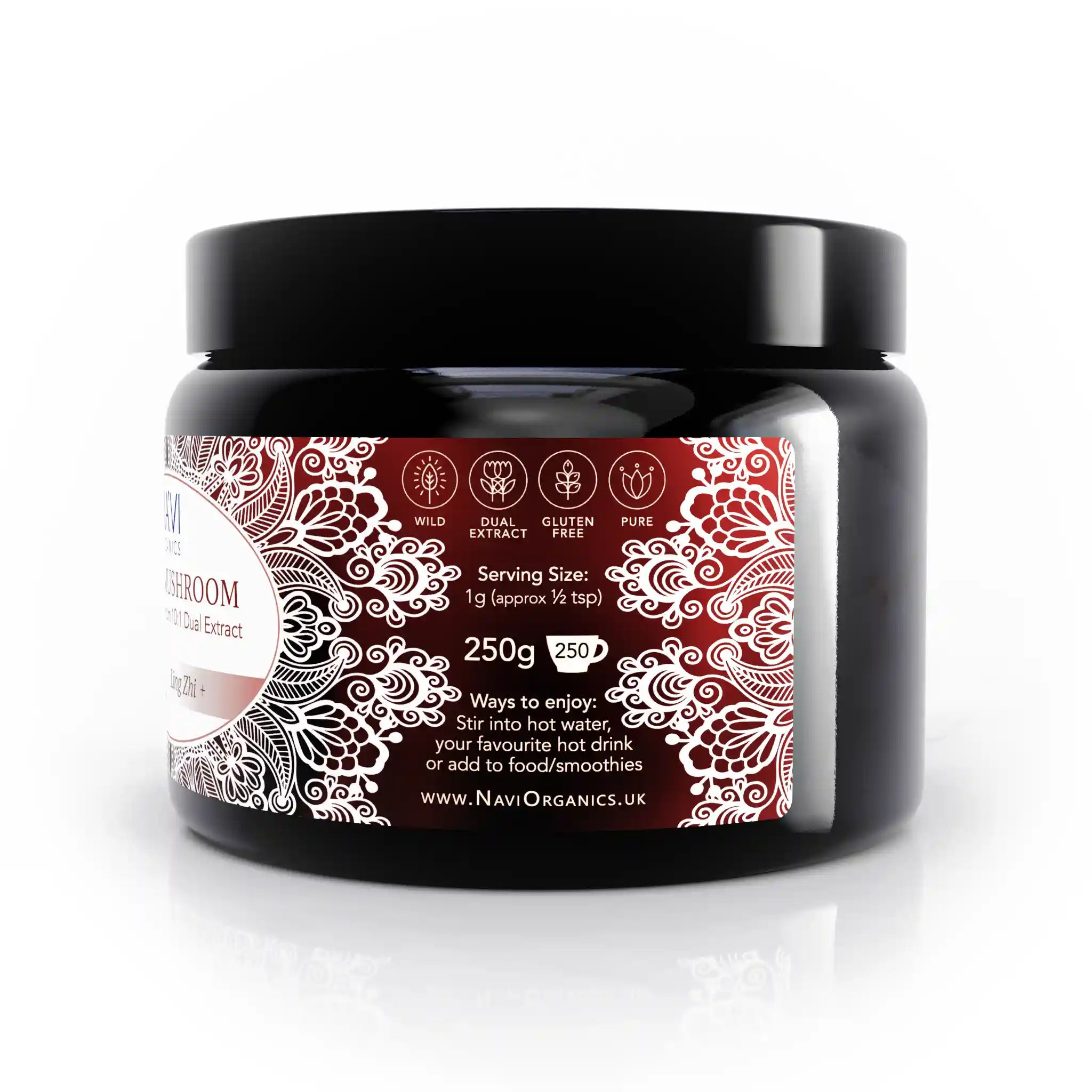 Duanwood Reishi Mushroom | Dual Extract | Full Spectrum | Wild Cultivated