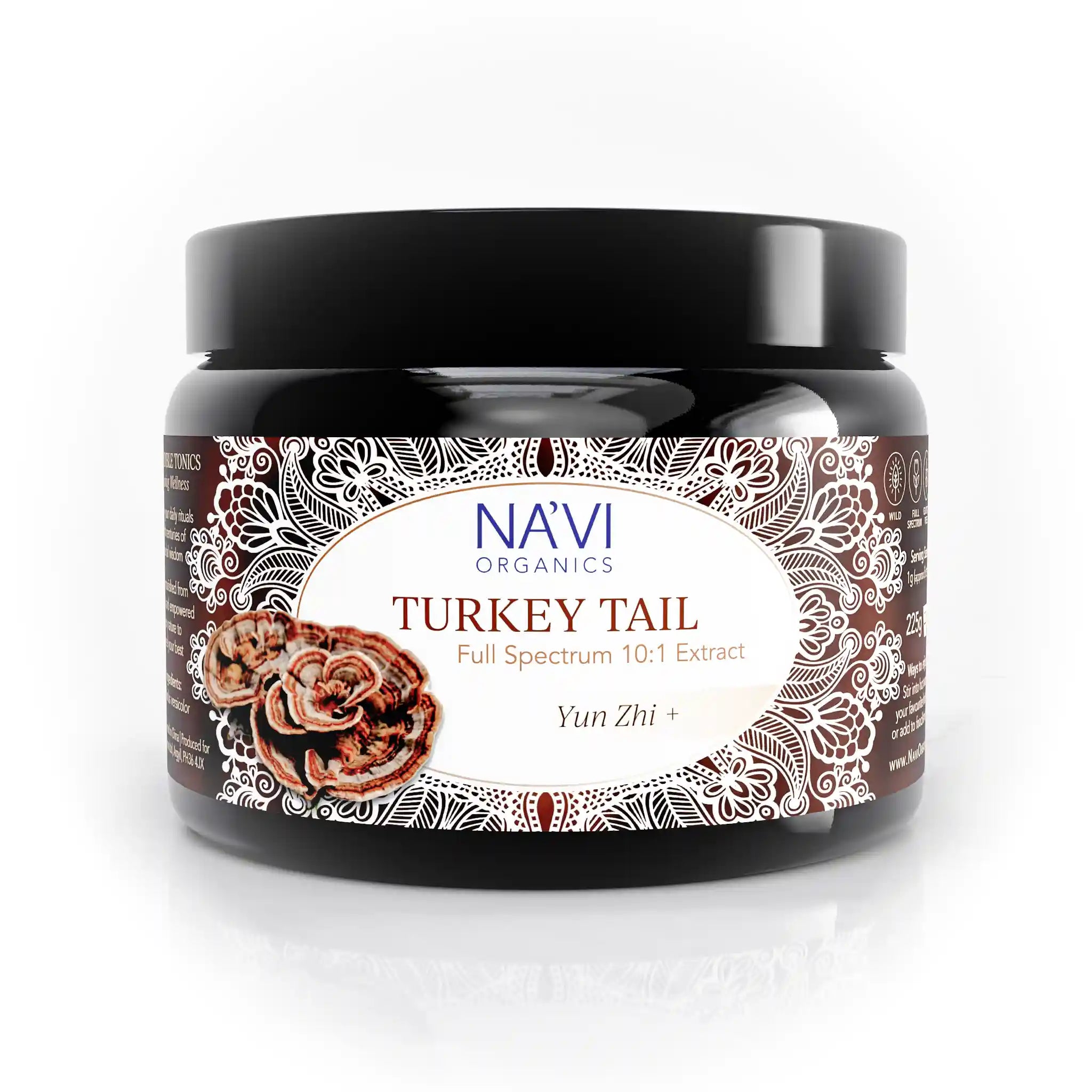 Turkey Tail Mushroom Extract | Full Spectrum | Wild Harvested