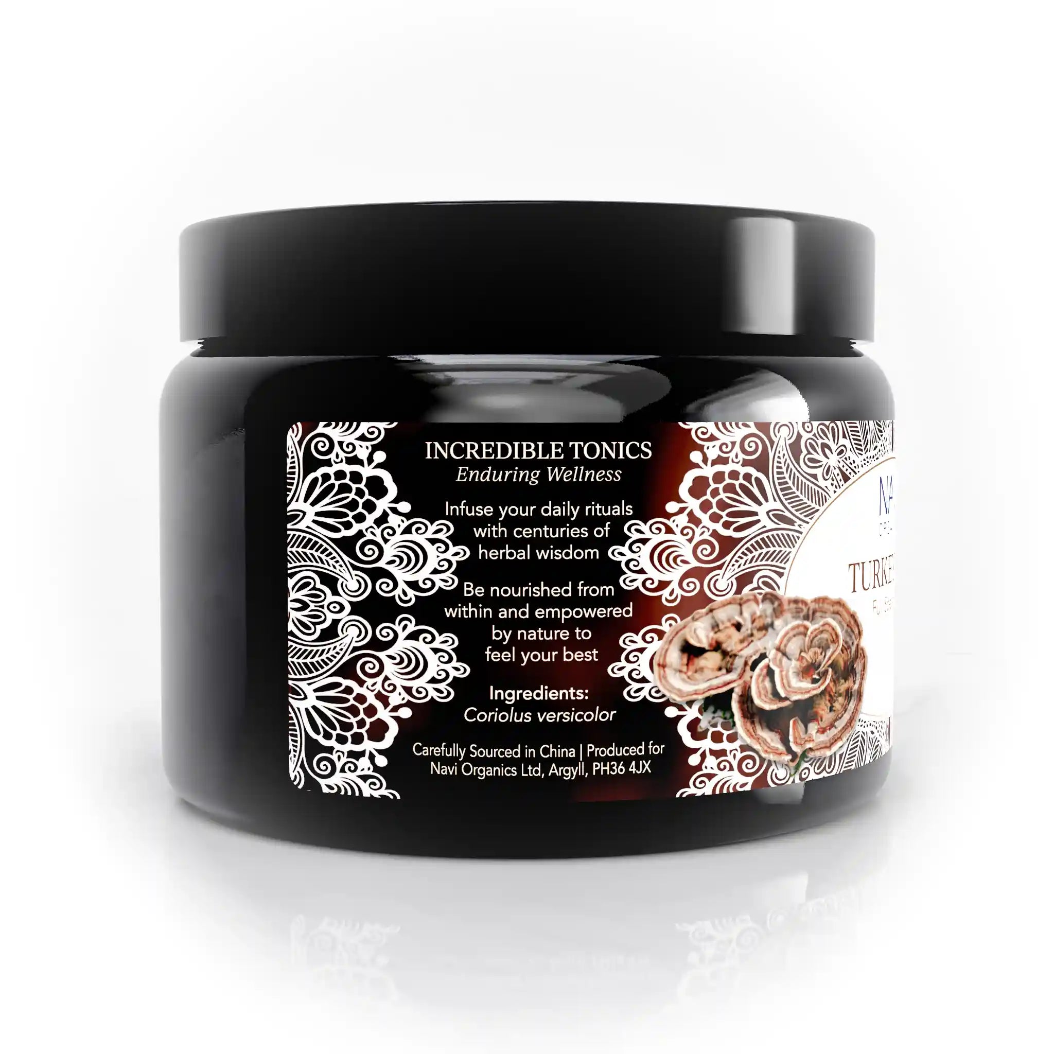 Turkey Tail Mushroom Extract | Full Spectrum | Wild Harvested