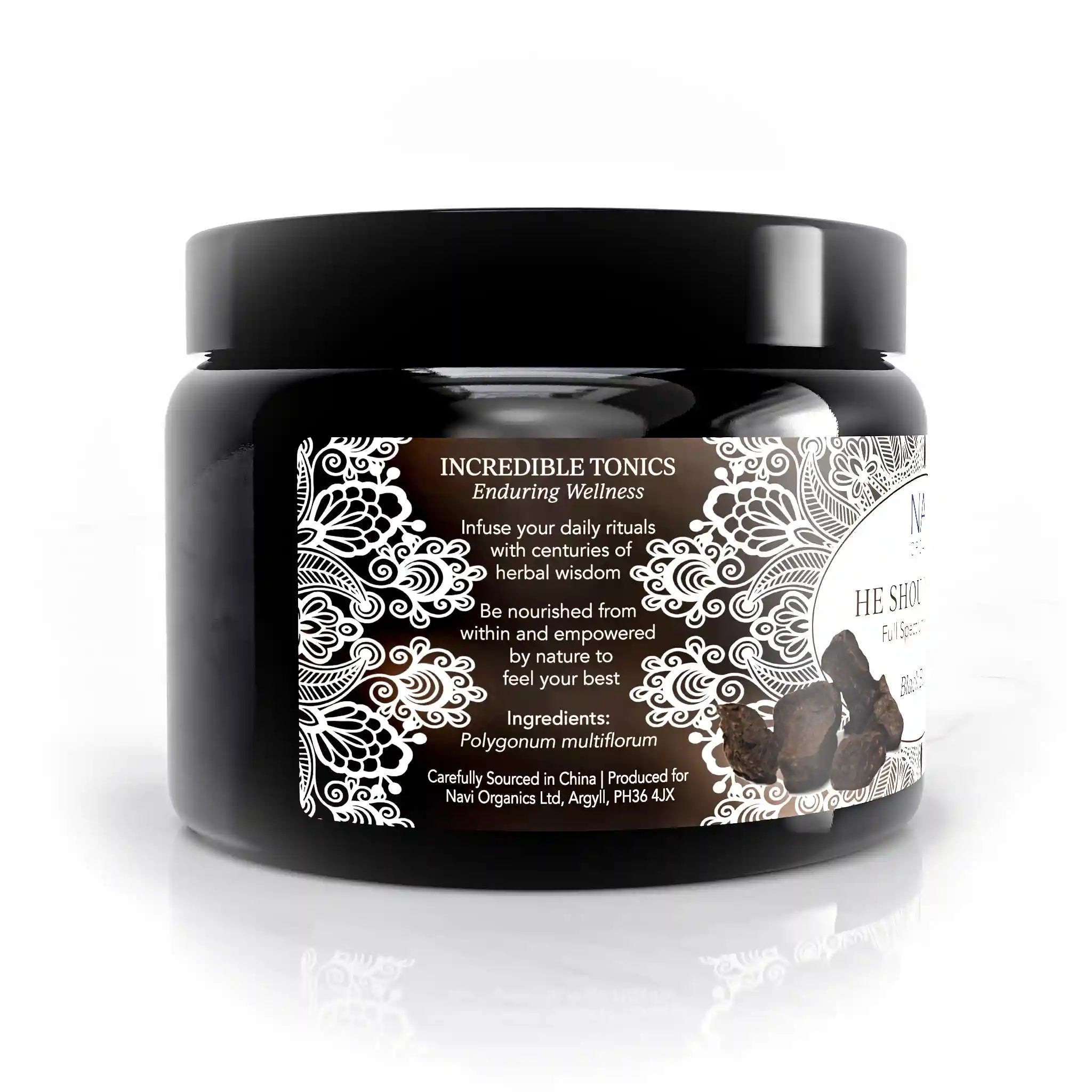 He Shou Wu Root Extract | Prepared Roots | Full Spectrum | Wild Cultivated