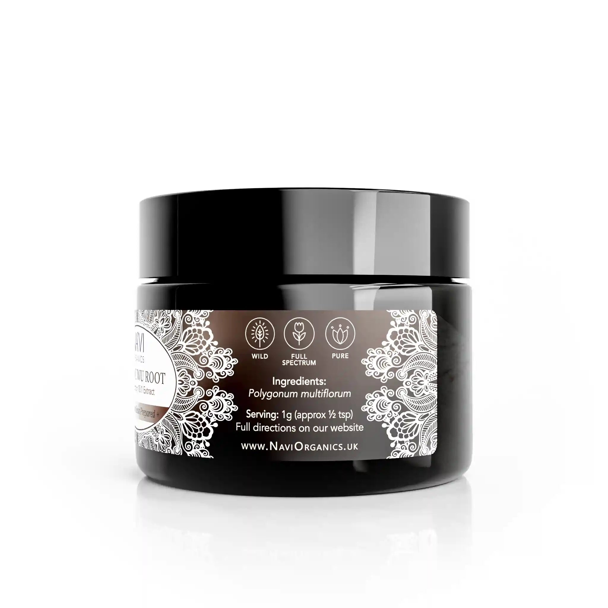 He Shou Wu Root Extract | Prepared Roots | Full Spectrum | Wild Cultivated