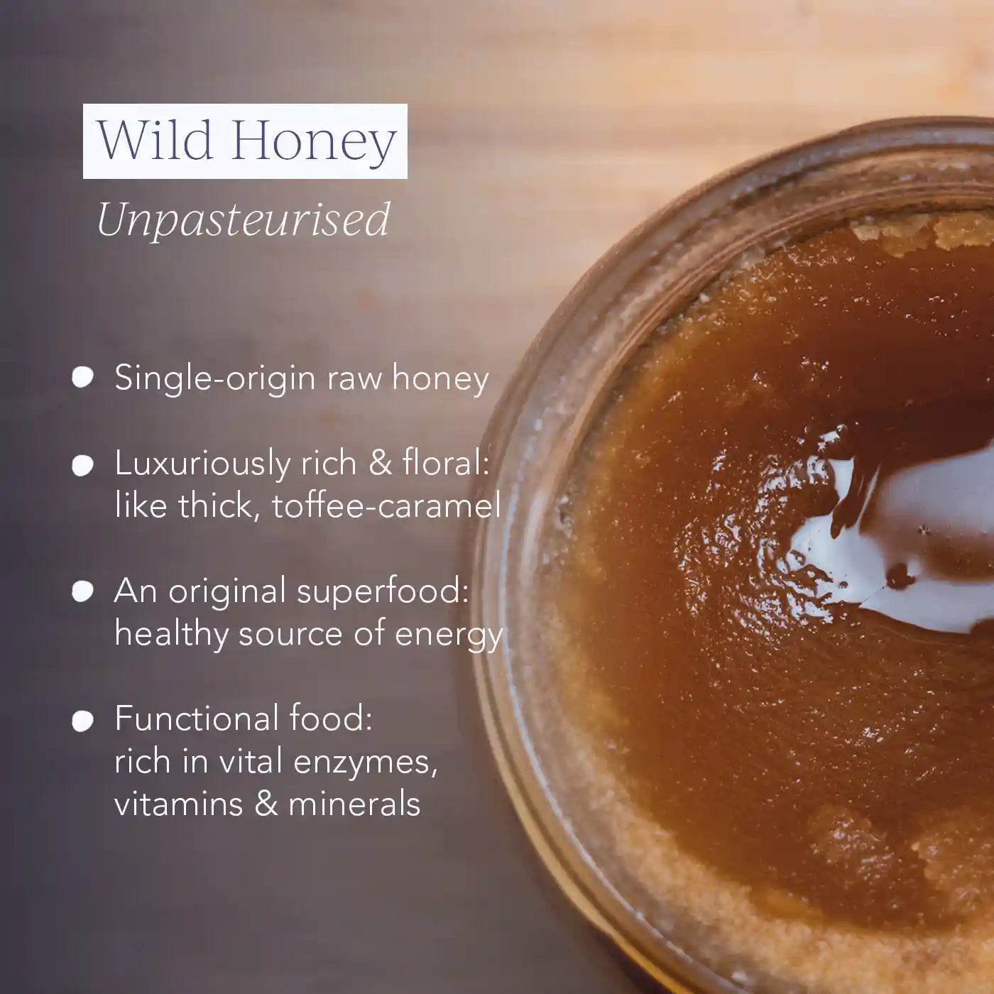 Wildflower Raw English Honey