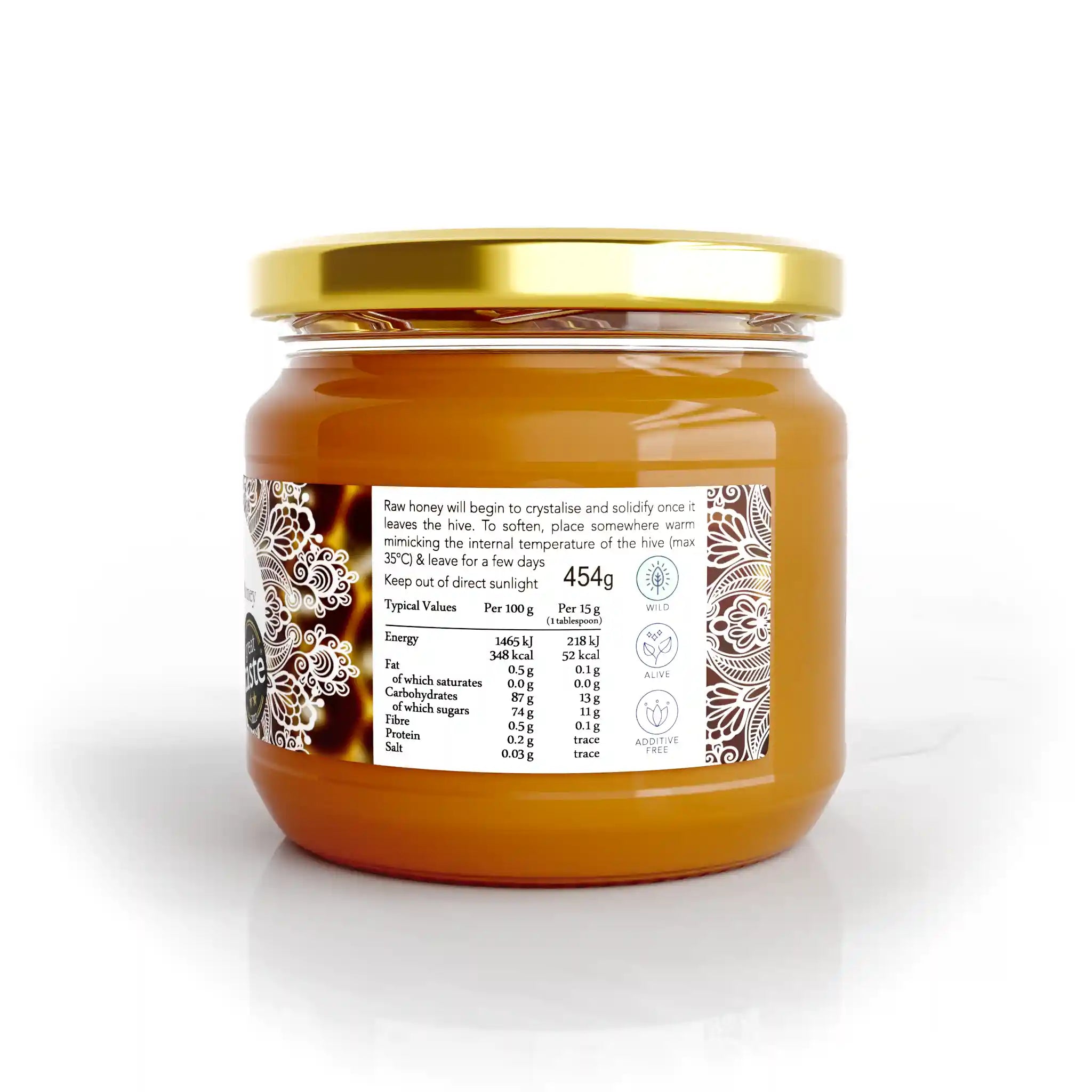 Raw Honey | Unheated, Unprocessed & Alive
