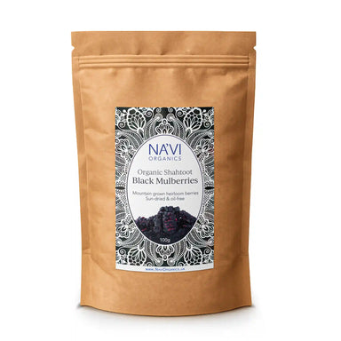 Organic 'Shahtoot' Black Mulberries - Na'vi Organics