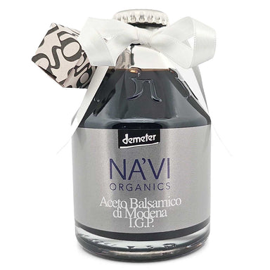 Silver Label Balsamic Vinegar of Modena - Organic and Biodynamic Certified - 250ml - Na'vi Organics