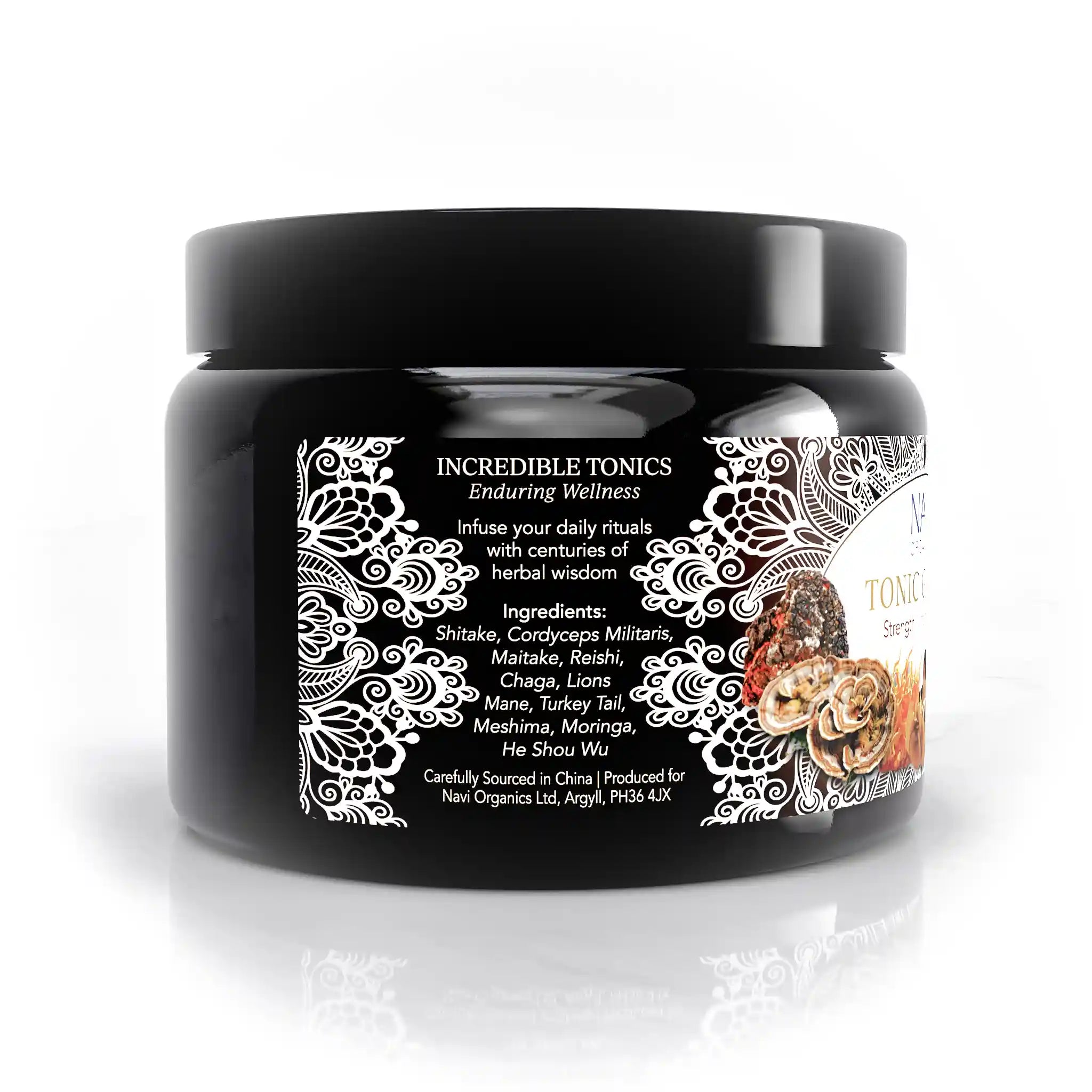 Tonic Gold M - Herbal Coffee - Medicinal Mushroom Elixir - Immune Boosting Antioxidant