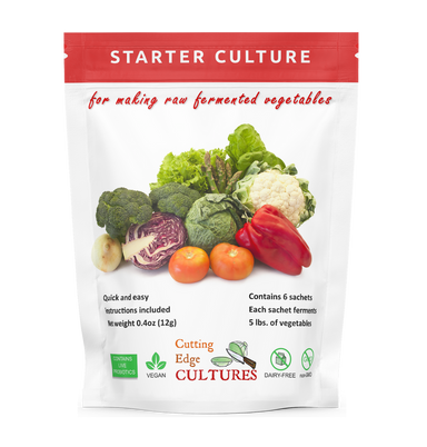 Starter for Fermenting Vegetables - Cutting Edge Cultures - Na'vi Organics