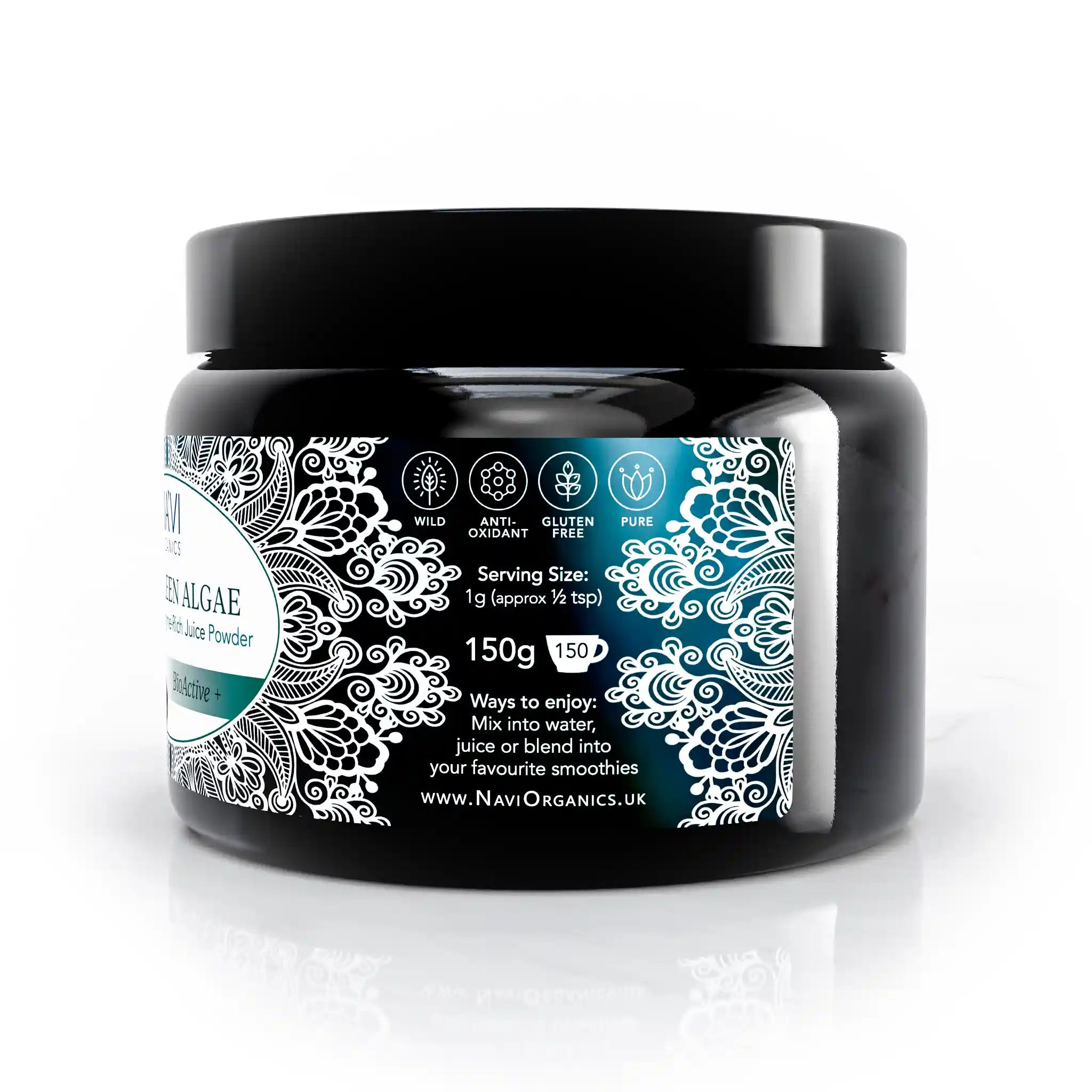 BioActive Blue Green Algae JUICE Powder - Wild Harvested