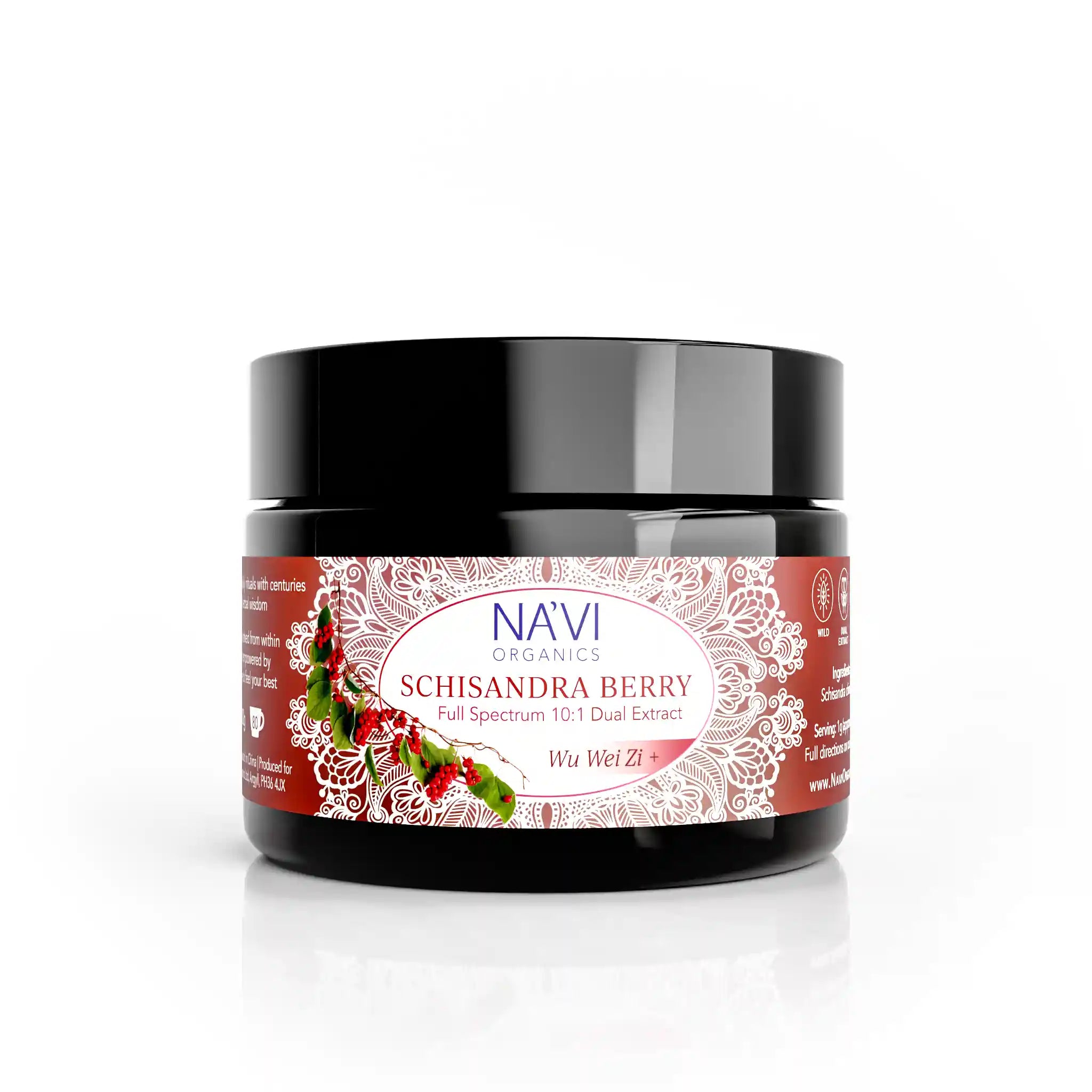 Schisandra Berry | Dual Extract | Full Spectrum | Wild Harvested