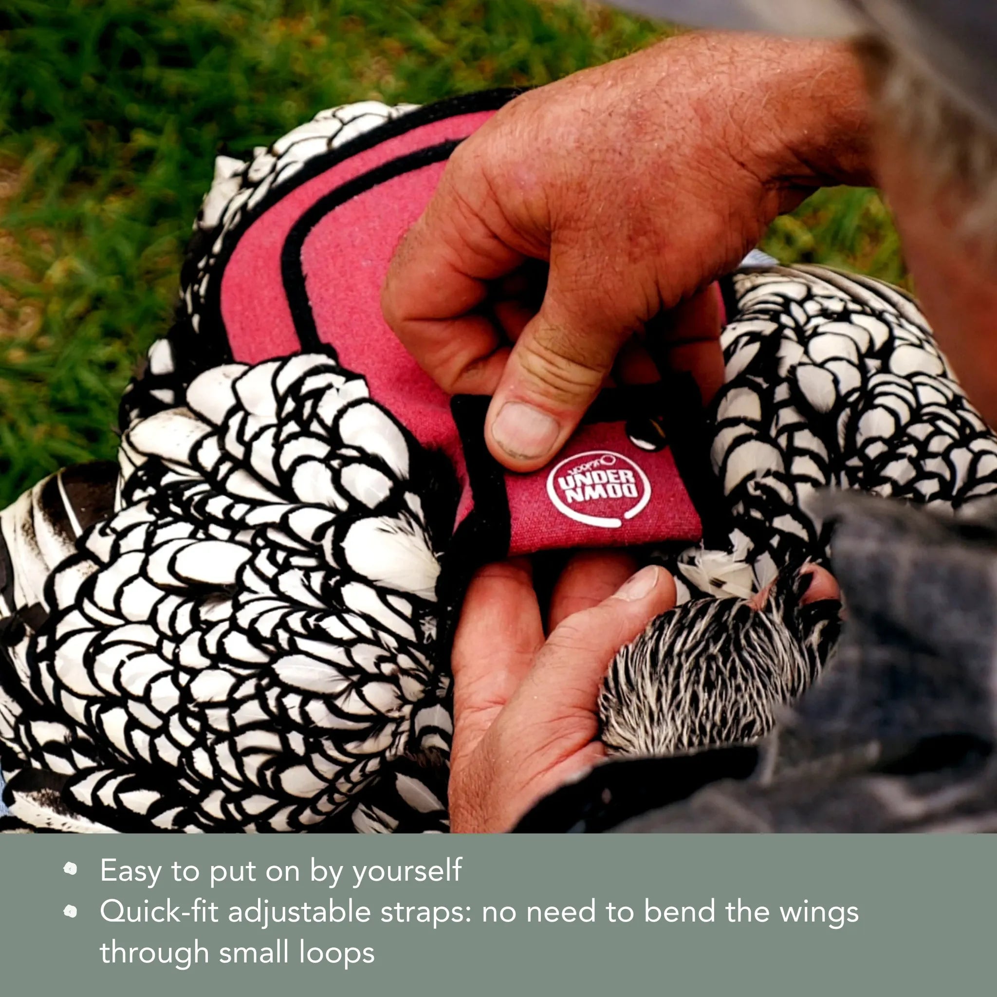 Chicken Saddle (Hen Apron) - Adjustable Hen Feather Saver