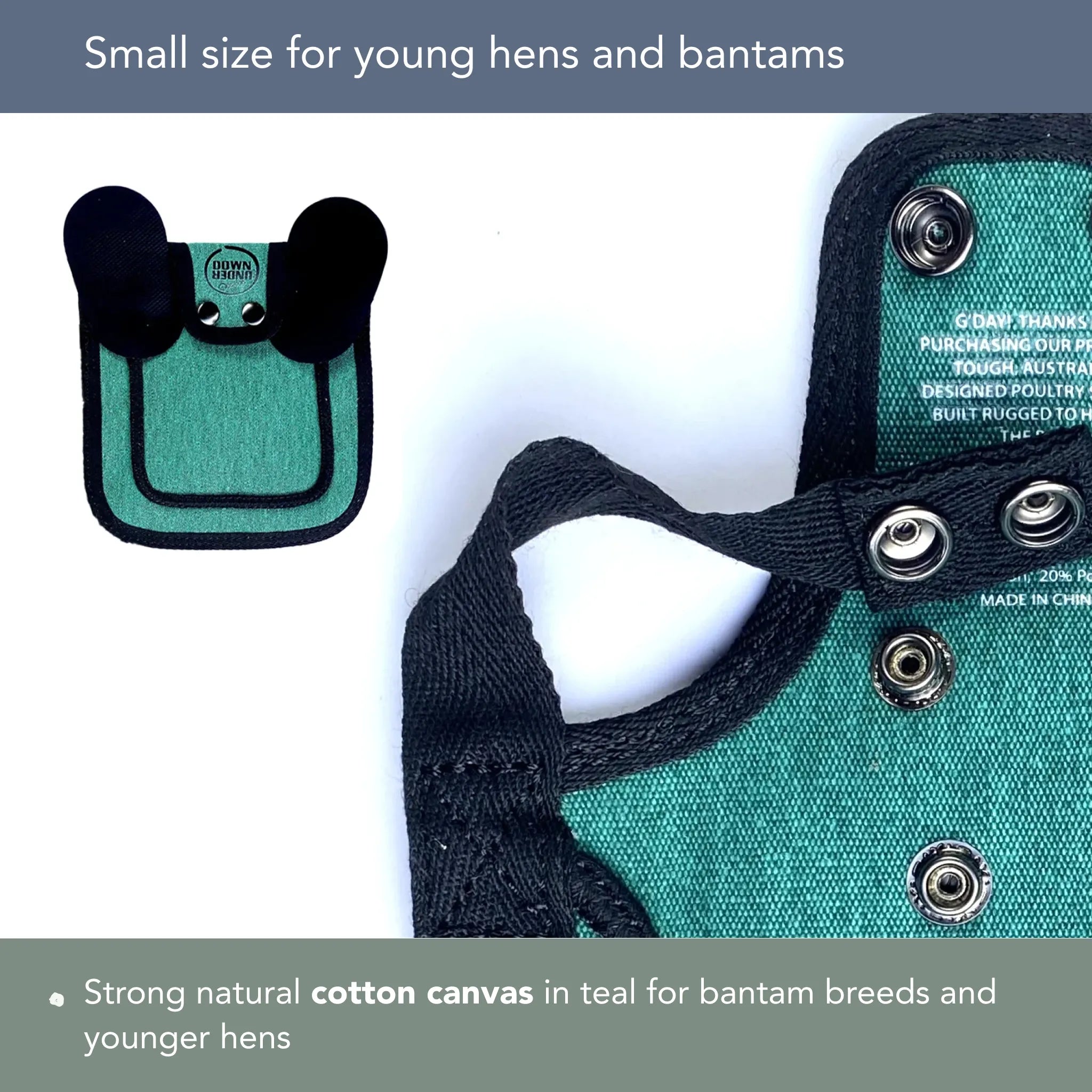 Chicken Saddle (Hen Apron) - Adjustable Hen Feather Saver