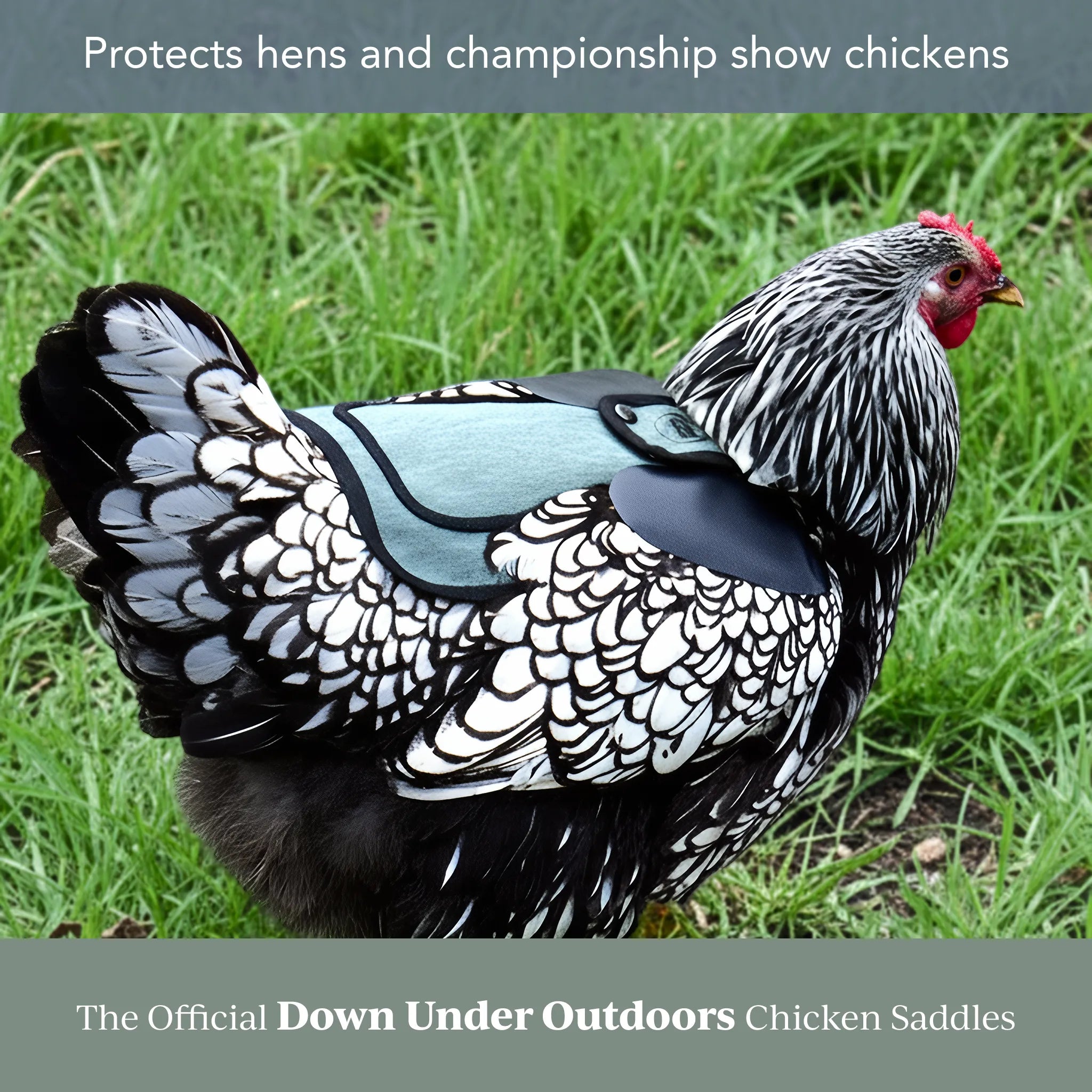 Chicken Saddle (Hen Apron) - Adjustable Hen Feather Saver