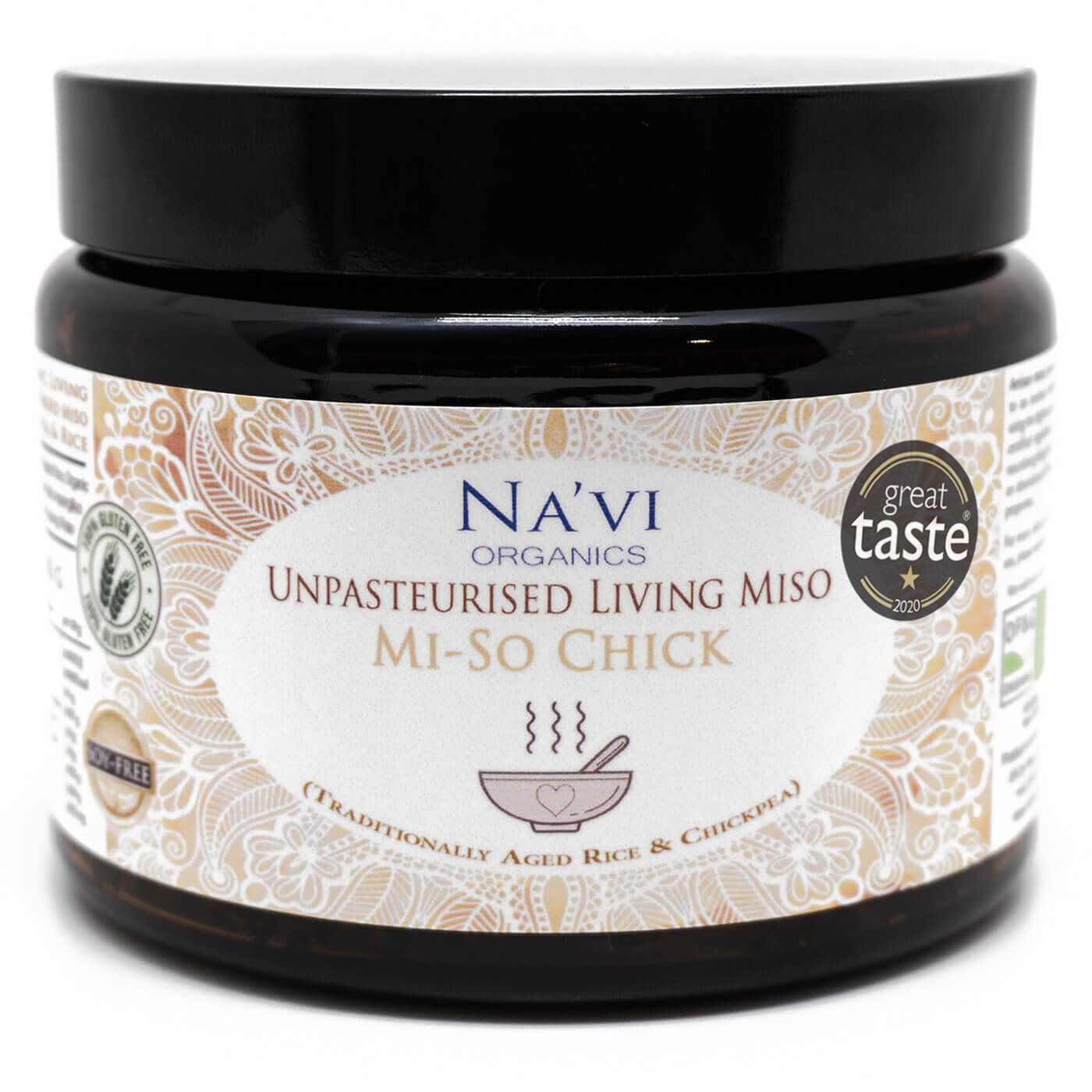 Organic Chickpea (Soy free) - Unpasteurised Living Miso (500g)
