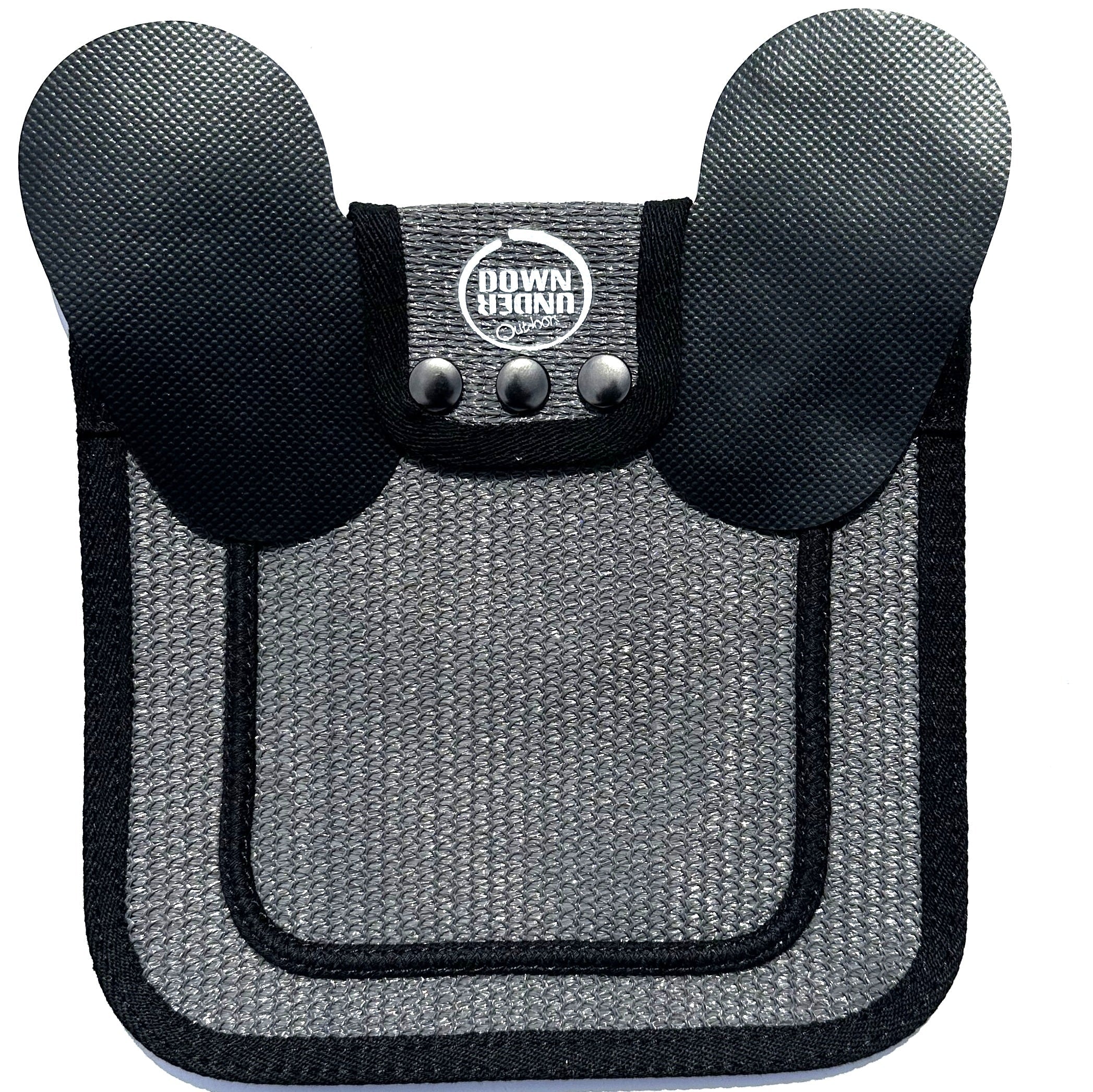Grey mesh chicken saddle (hen apron) for medium and large hens