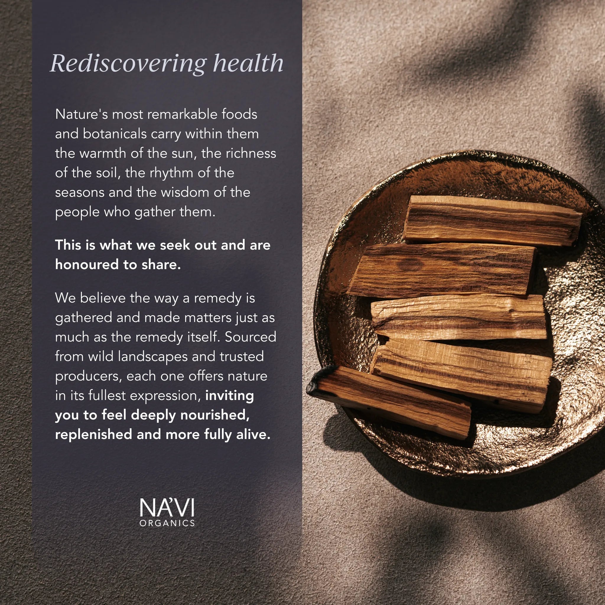 Palo Santo (Sacred Wood) Natural Incense