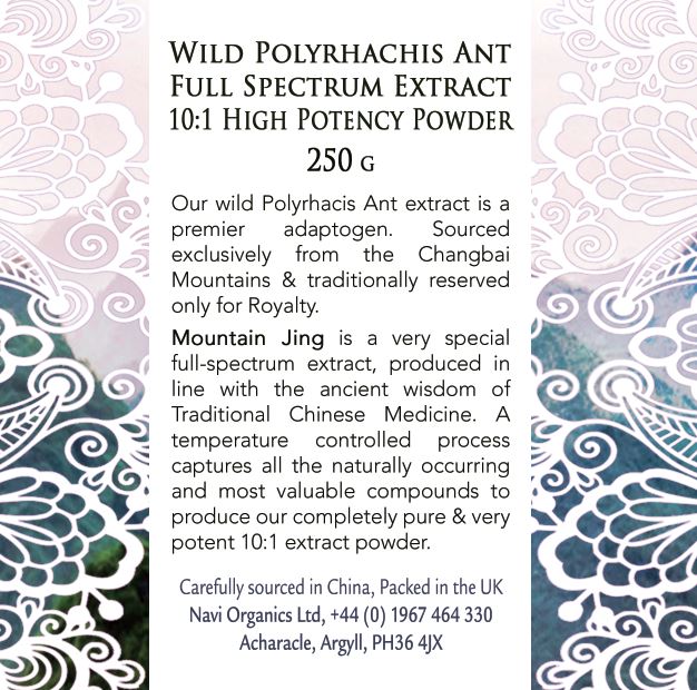 Mountain Jing - Polyrhachis vicina Extract Powder - Wild Sourced
