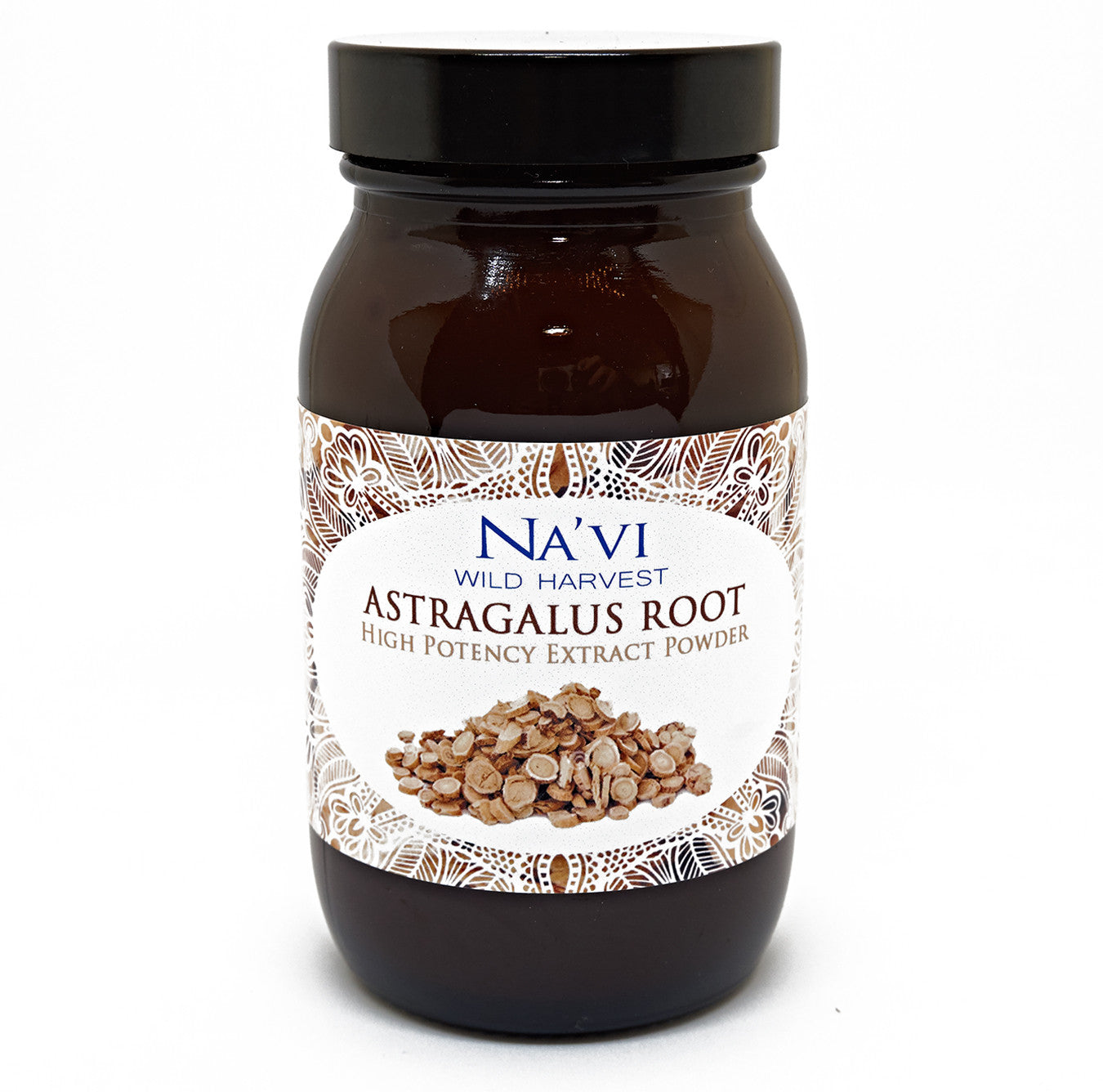 90 gram jar of Full Spectrum Astragalus Root Extract  tonic herb powder