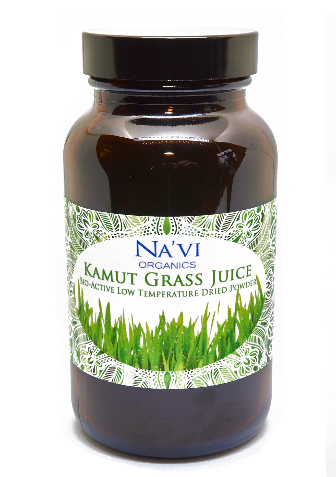 100 gram jar of Kamut Wheatgrass
